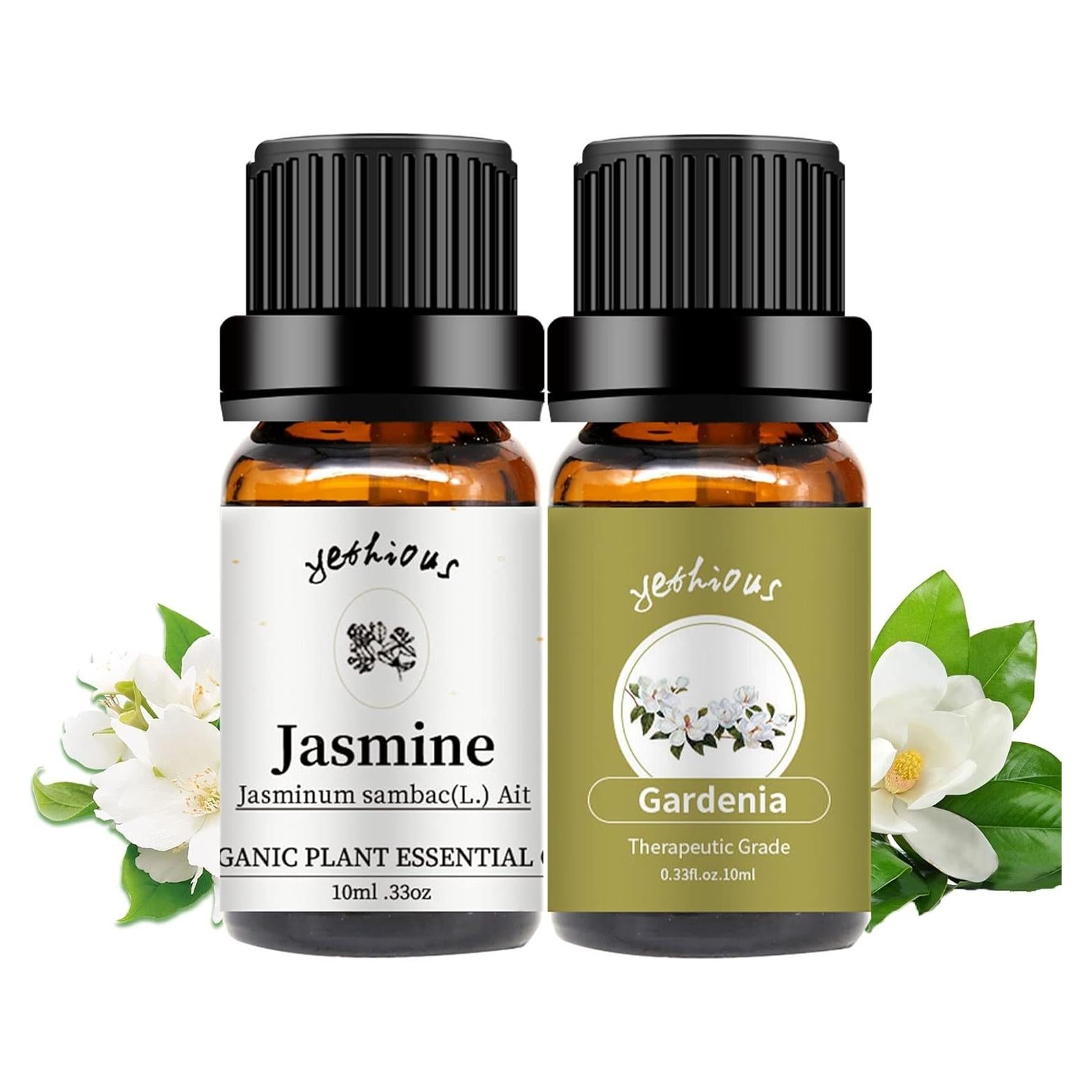 Set de Aceites Esenciales Puro Yethious Jazmín y Gardenia 20ml