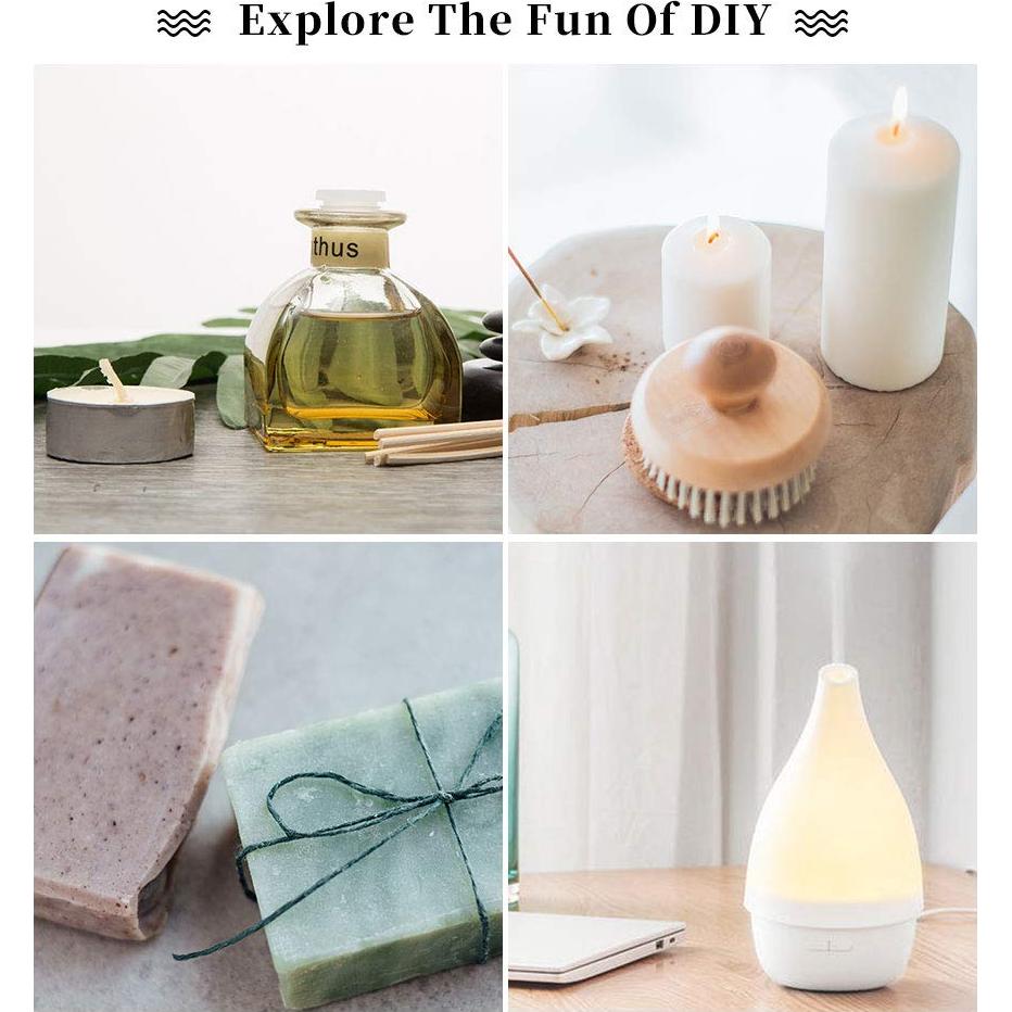 Set de Aceites Esenciales Puro Yethious Jazmín y Gardenia 20ml