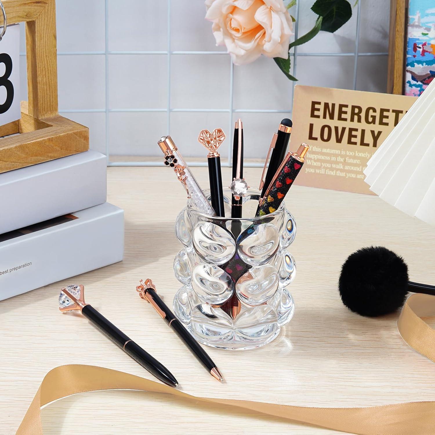 Set de 8 Bolígrafos WEMATE de Metal con Punta Media 1mm