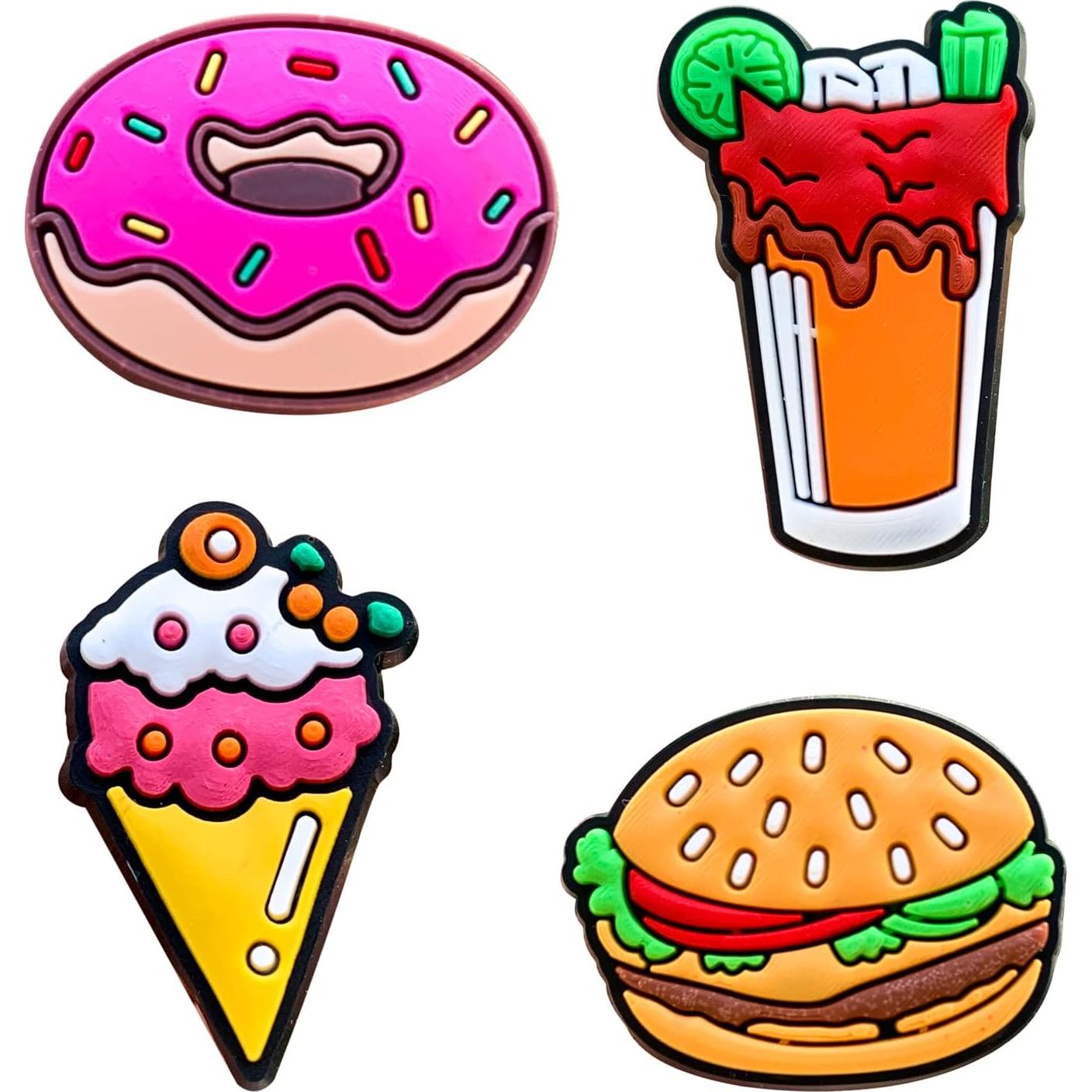 30 Piezas de Encantos para Decoración de Zapatos - Accesorios de Caricaturas