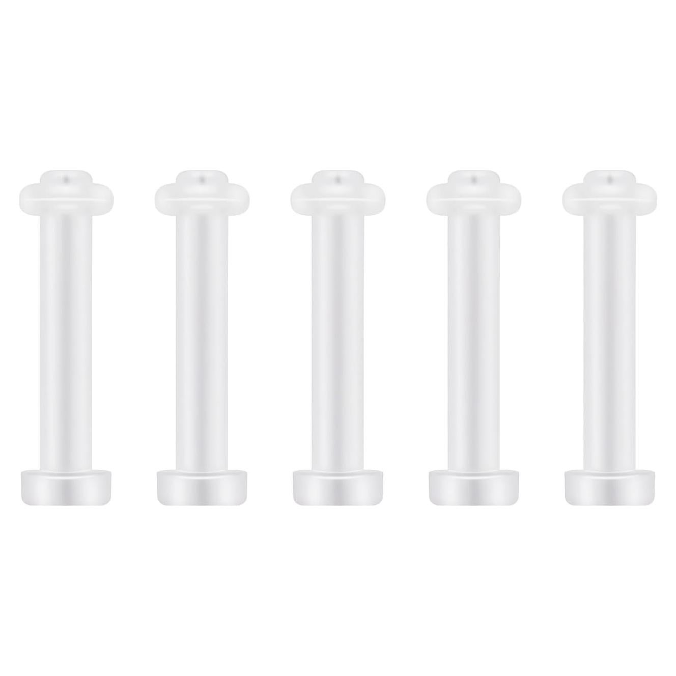 Anillo de pezón plano Bioplast 8G flexible - 5 piezas