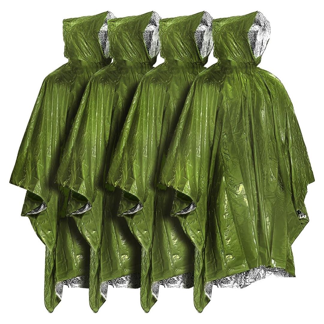 Poncho de Lluvia de Emergencia Everlit Mylar 119.4x101.6cm