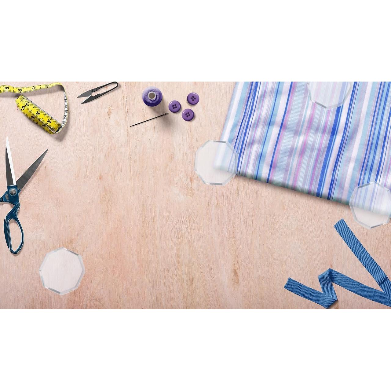 Pesas de Vidrio FUATY para Confección de Vestidos (5 Piezas)