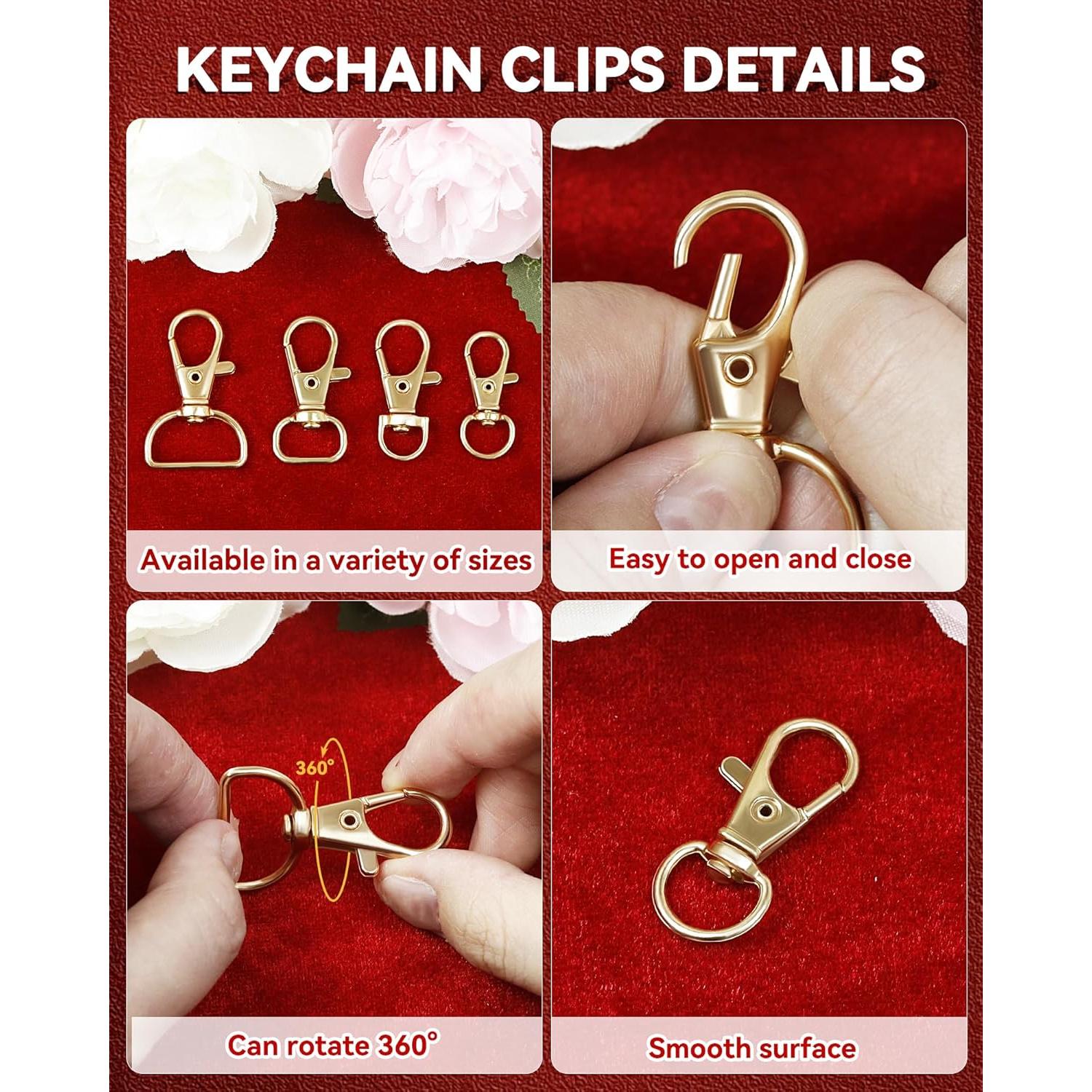 Kit de Fabricación de Llaveros 325PCS FIVEIZERO Dorado