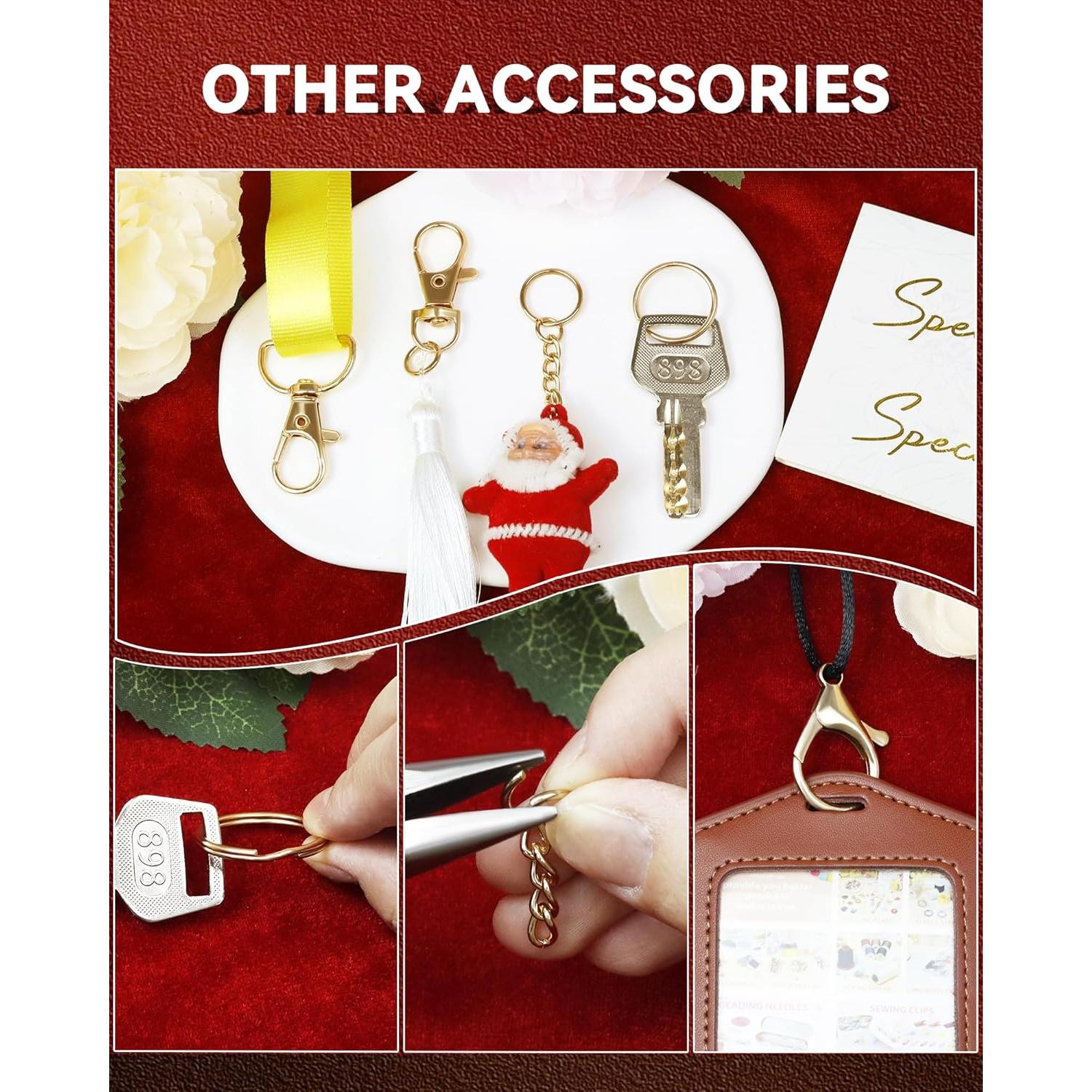 Kit de Fabricación de Llaveros 325PCS FIVEIZERO Dorado