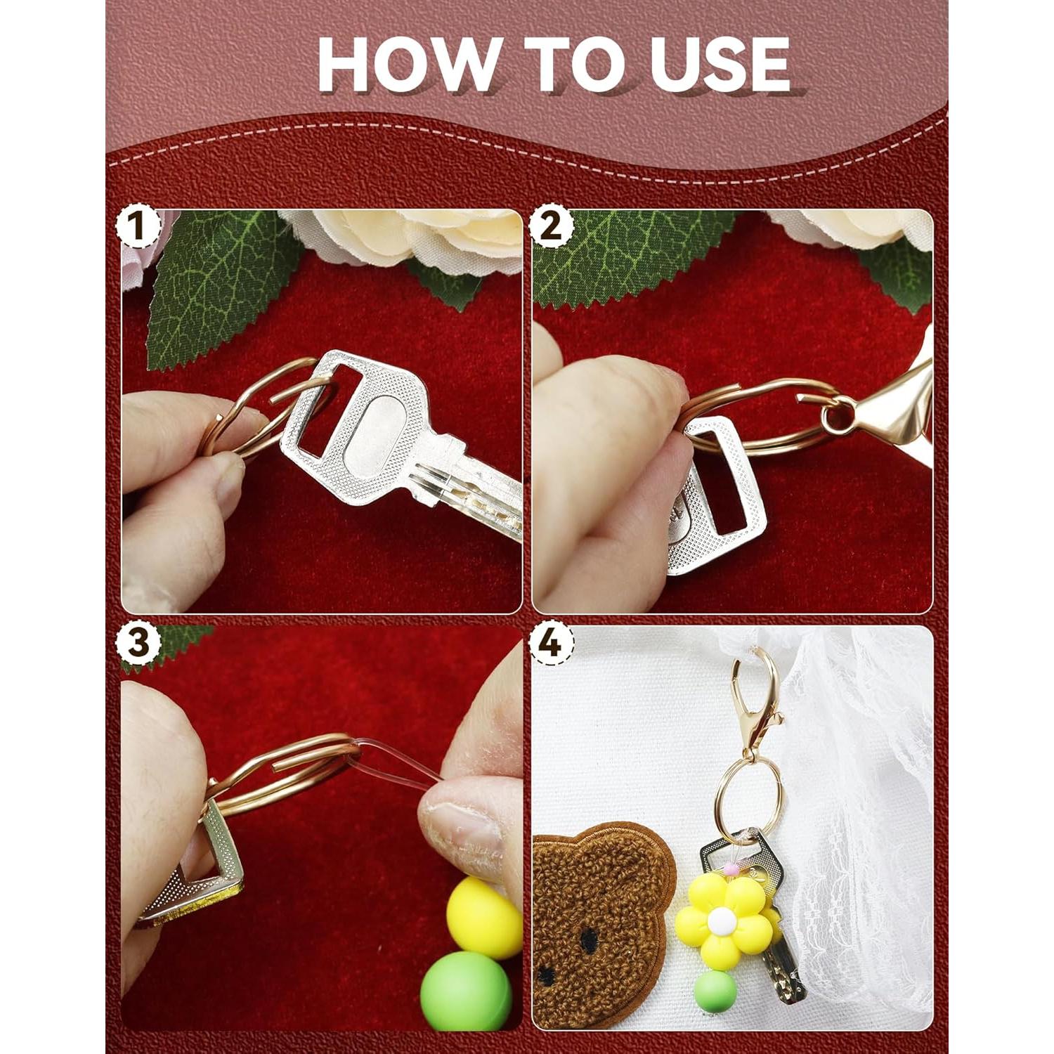 Kit de Fabricación de Llaveros 325PCS FIVEIZERO Dorado