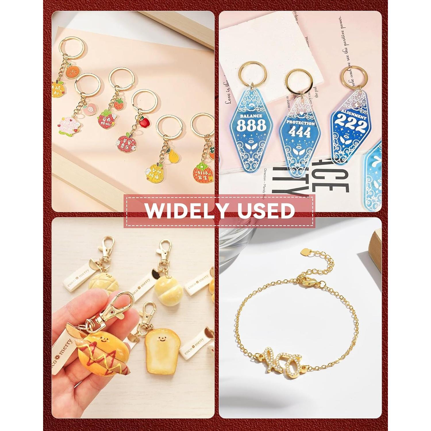 Kit de Fabricación de Llaveros 325PCS FIVEIZERO Dorado