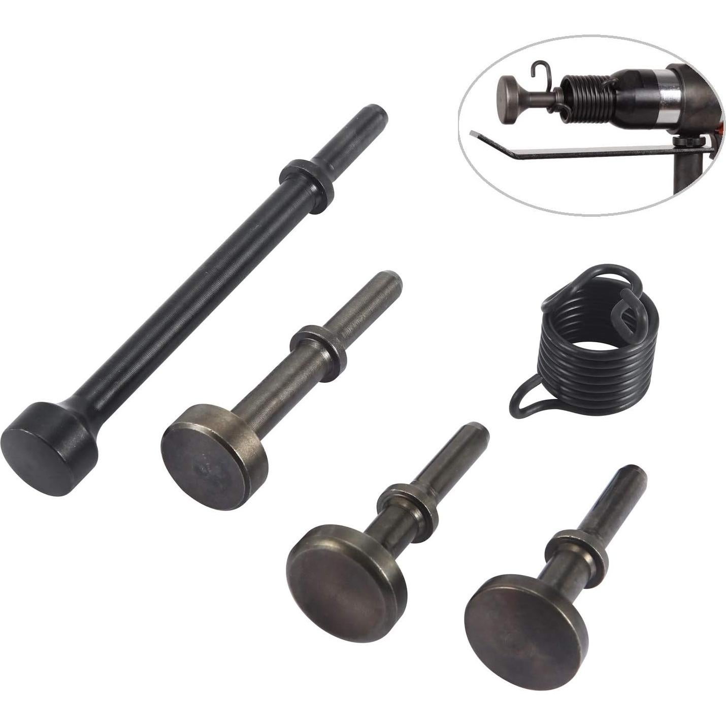 Kit de 5 Puntas de Martillo Neumático Anndason - Acero Aleado