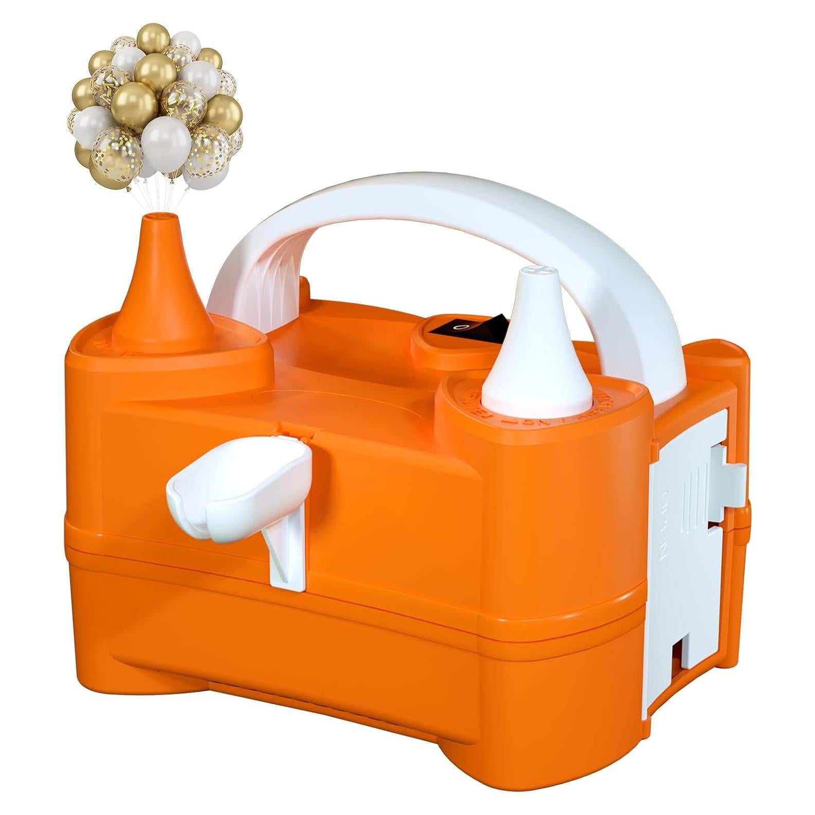 Bomba de Aire Eléctrica Beeyaky para Globos 400W Doble Boquilla