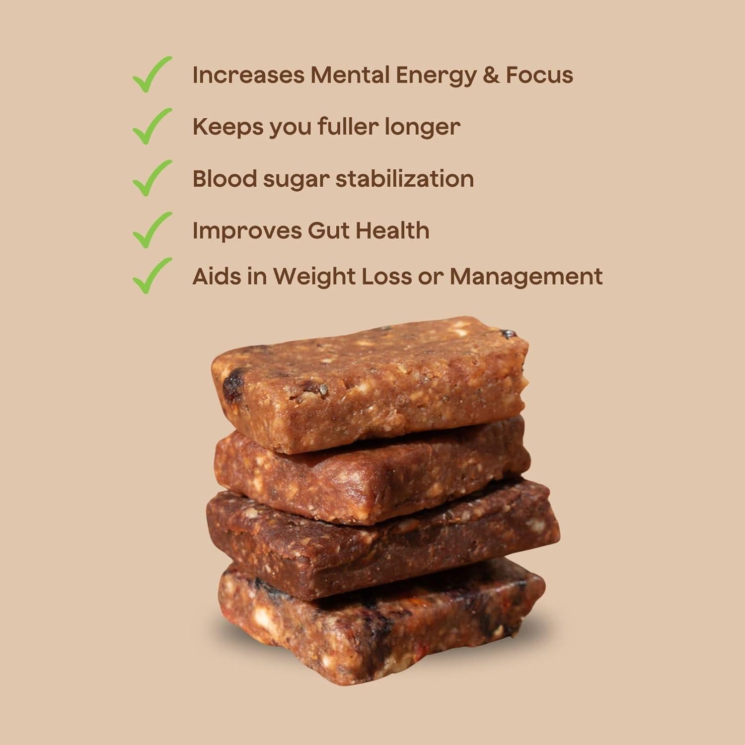 Barra Bomb Cacao Salado Blender Bombs - Snack Superfood 9 Unidades