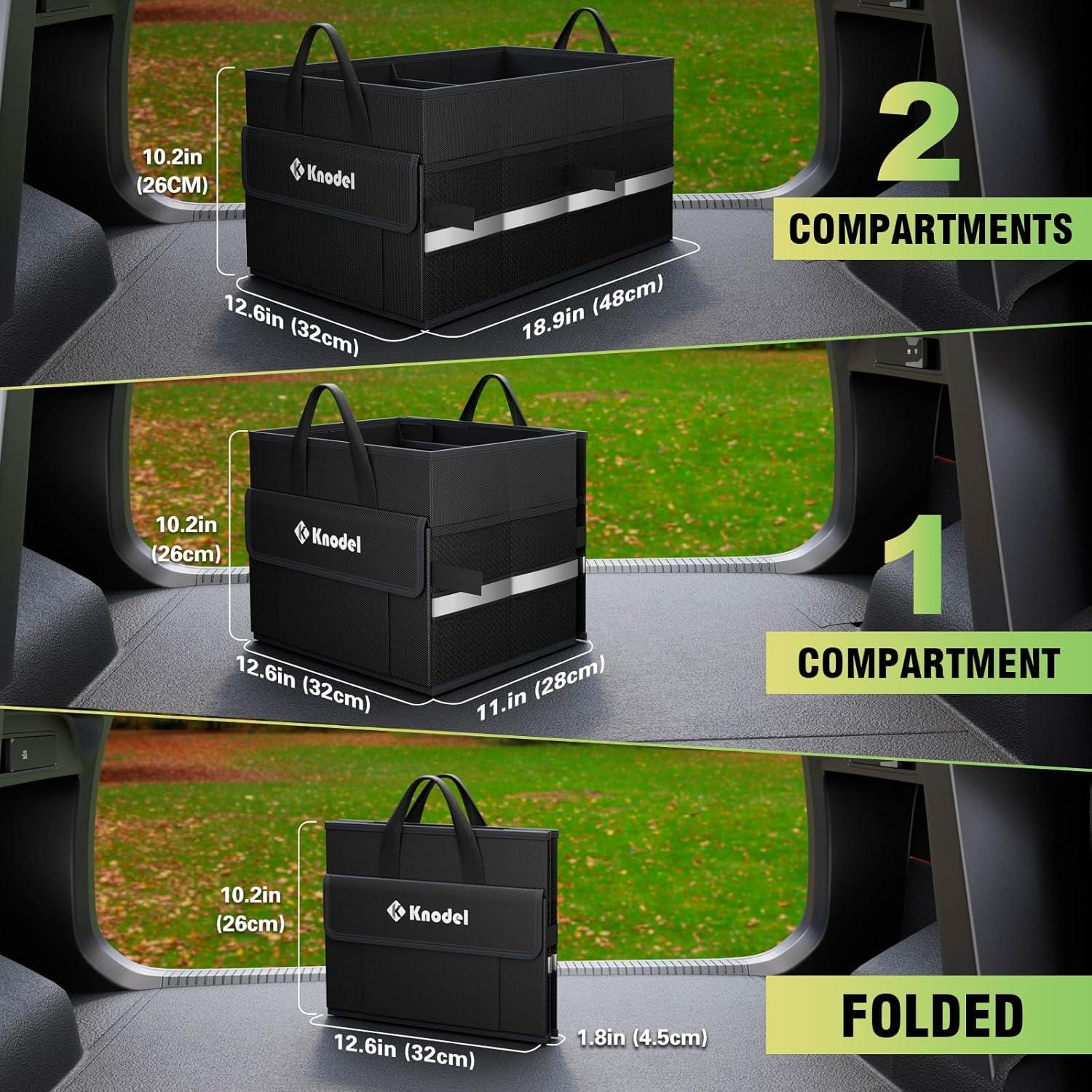 Organizador de Maletero K KNODEL Pequeño Negro 40L Plegable