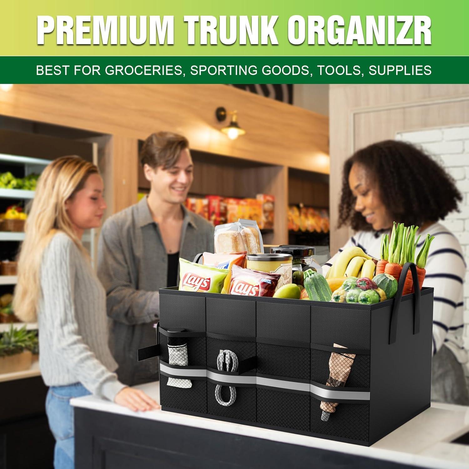 Organizador de Maletero K KNODEL Pequeño Negro 40L Plegable