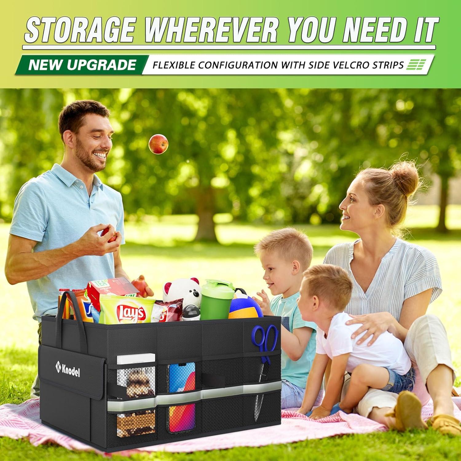 Organizador de Maletero K KNODEL Pequeño Negro 40L Plegable