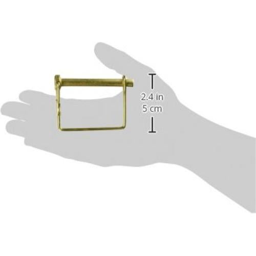 Pin de bloqueo galvanizado amarillo Buyers Products 66053 6.67 cm