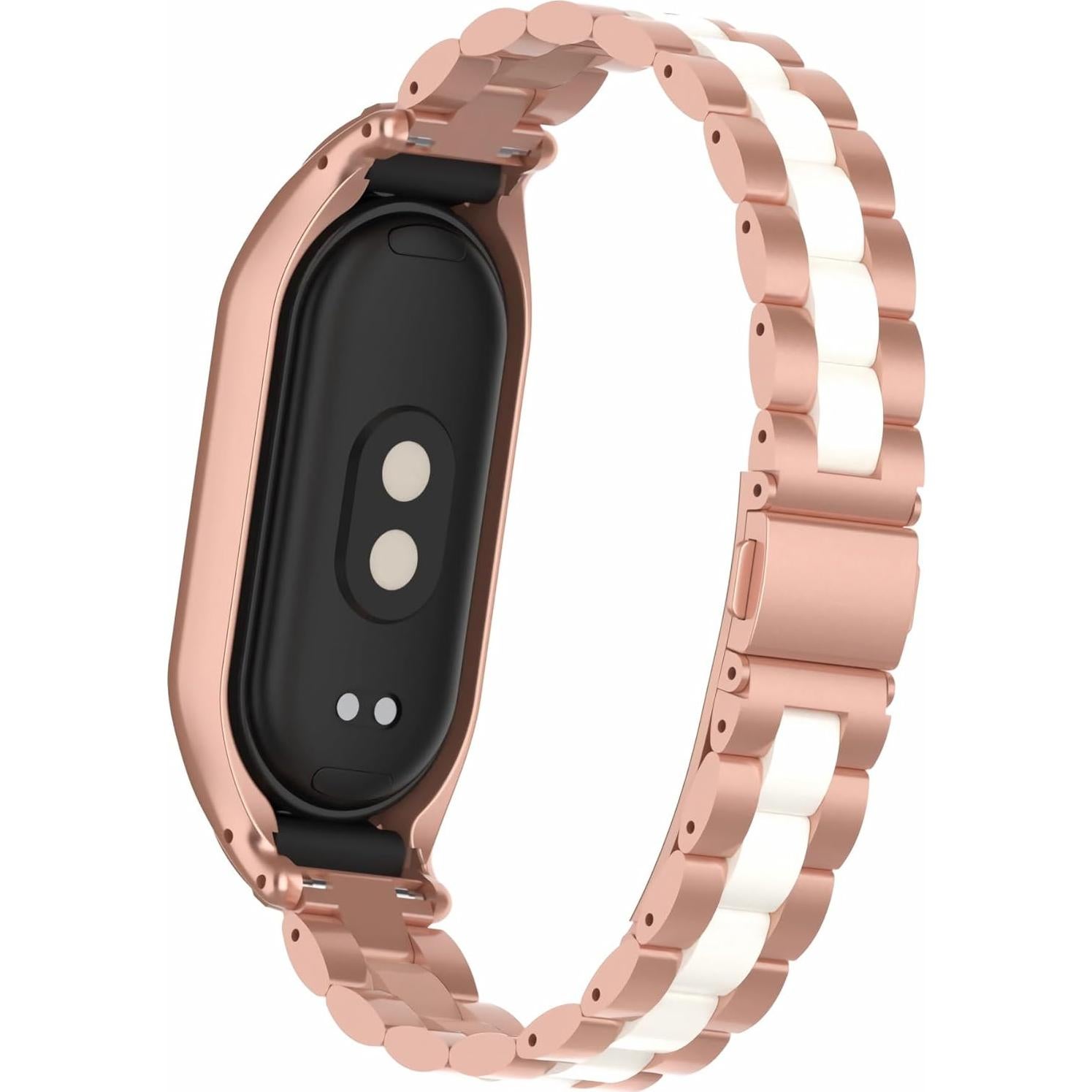 Correa de Acero Inoxidable para Xiaomi Mi Band 8 - Ajustable