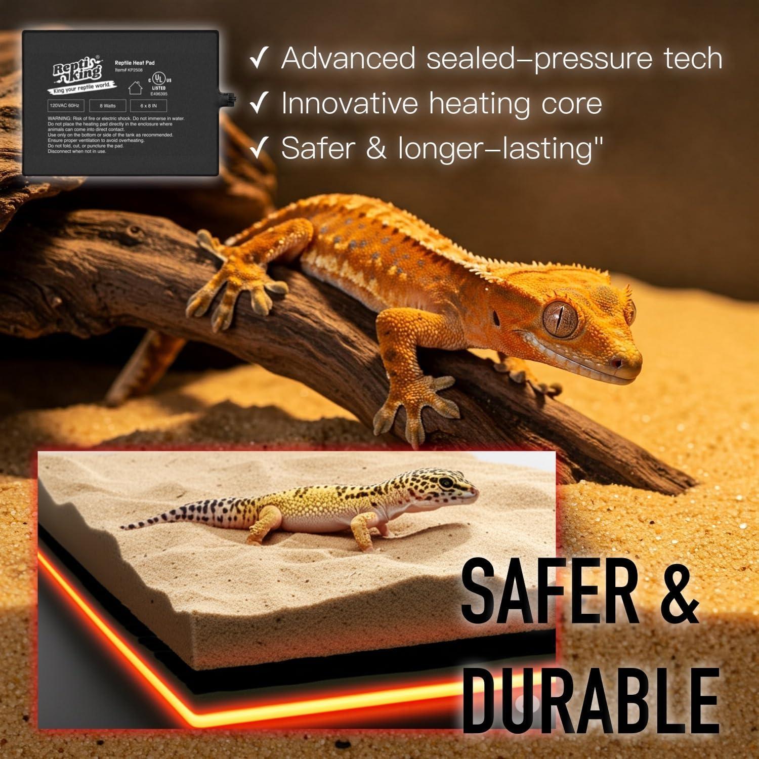 Almohadilla Térmica 8W ReptiKing para Reptiles y Terrarios