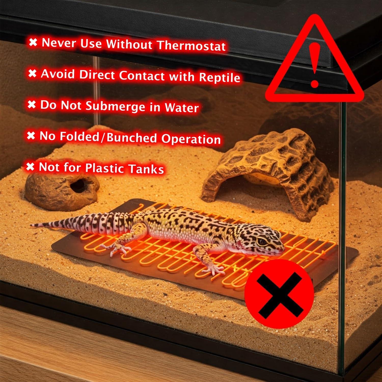 Almohadilla Térmica 8W ReptiKing para Reptiles y Terrarios