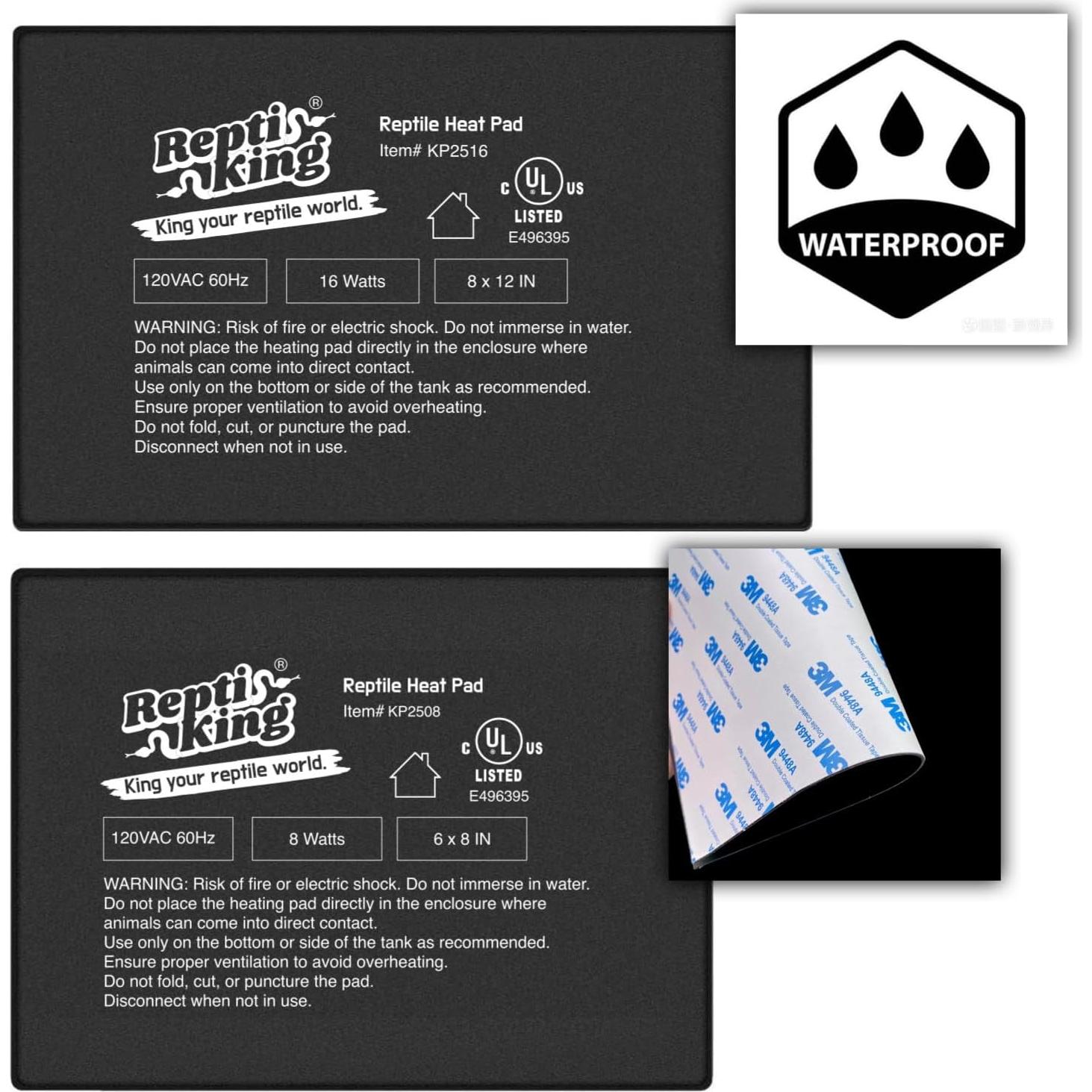 Almohadilla Térmica 8W ReptiKing para Reptiles y Terrarios