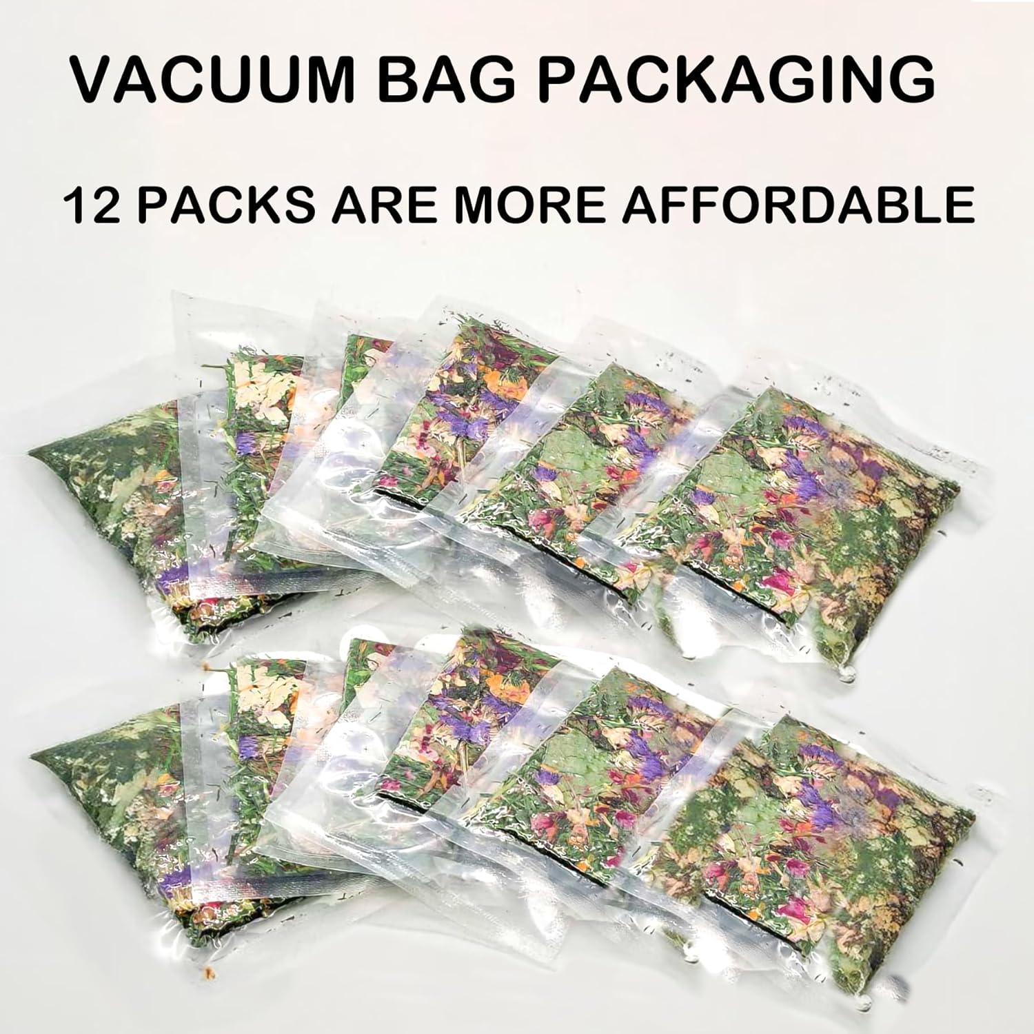 Juguetes para Conejos Grembeb 12pcs Heno Timothy Snacks Saludables