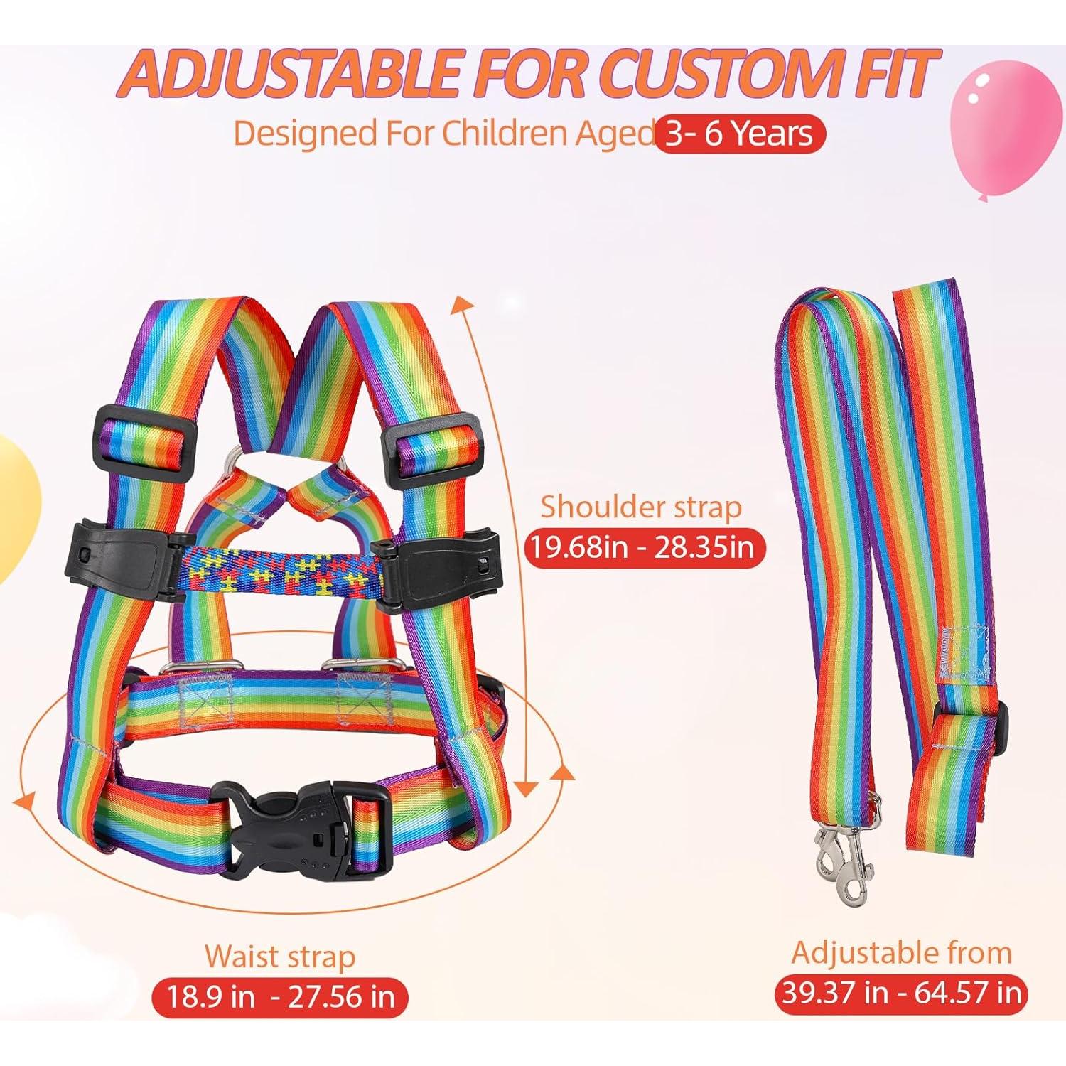 Arnés de Seguridad JXM para Niños 3 a 6 Años - Correa Ajustable