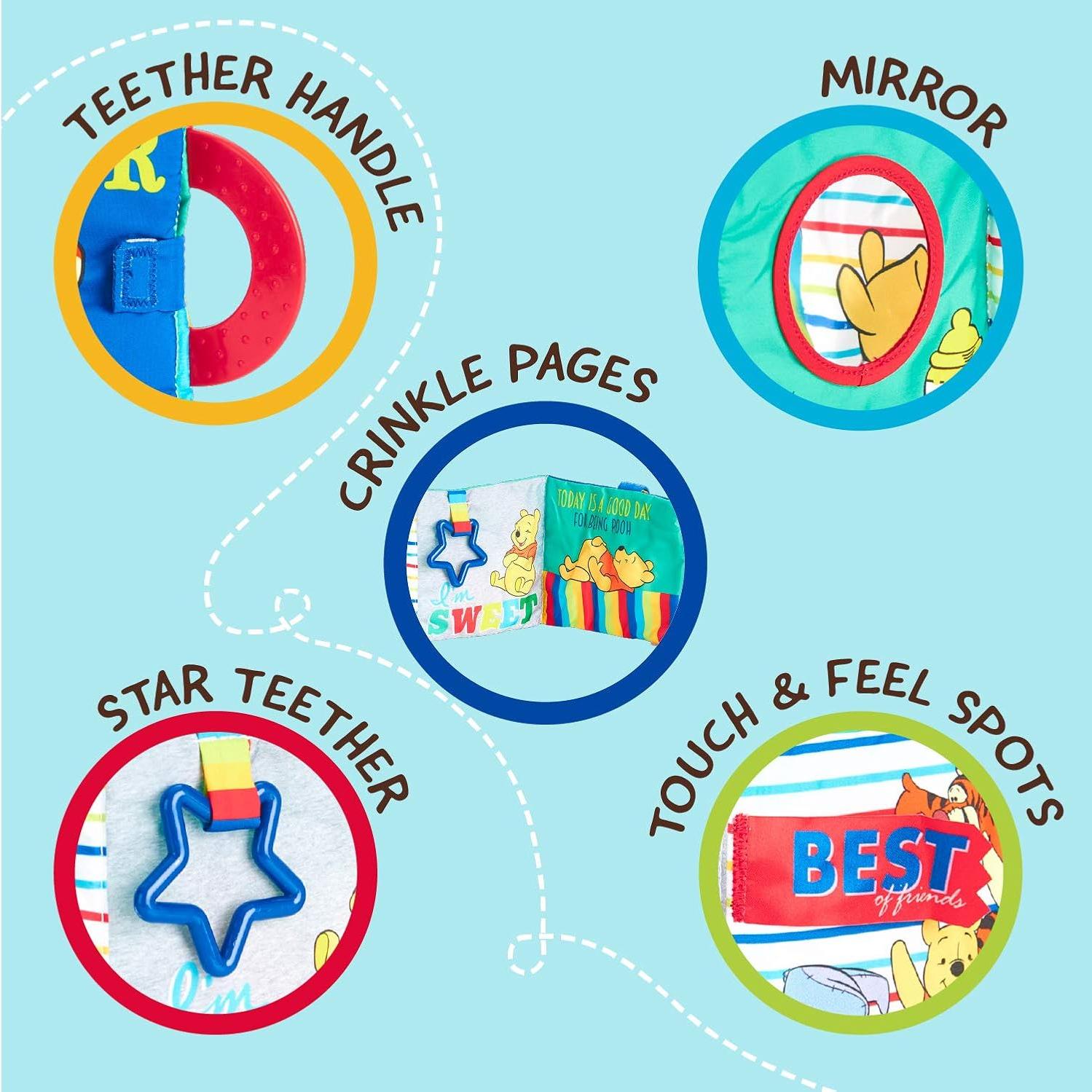 Libro Suave Disney Baby Winnie Pooh 22.86x17.78 cm