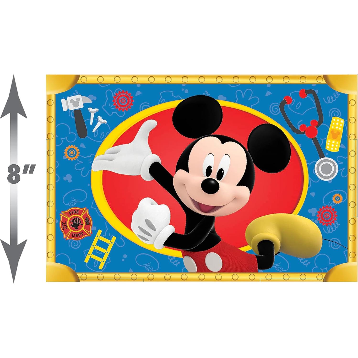 Baúl de Disfraces Mickey Mouse 19 Piezas para Niños 3+