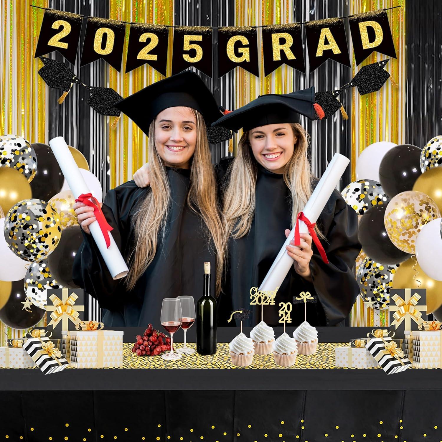 Cortinas de Flecos de Foil Melsan 2 Piezas 0.97x2.44m Negro