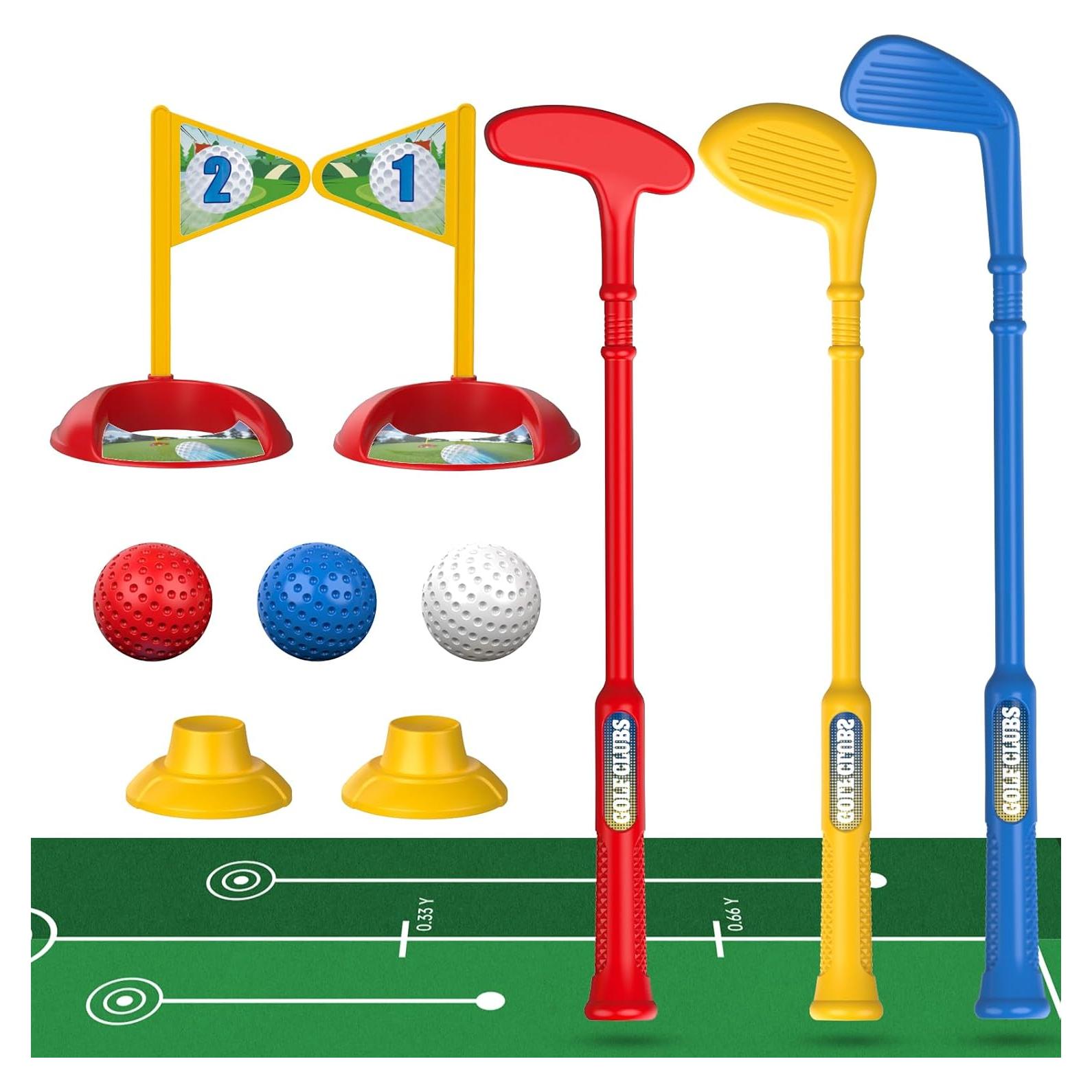 Conjunto de Golf para Niños Liberry con Alfombra de Putting