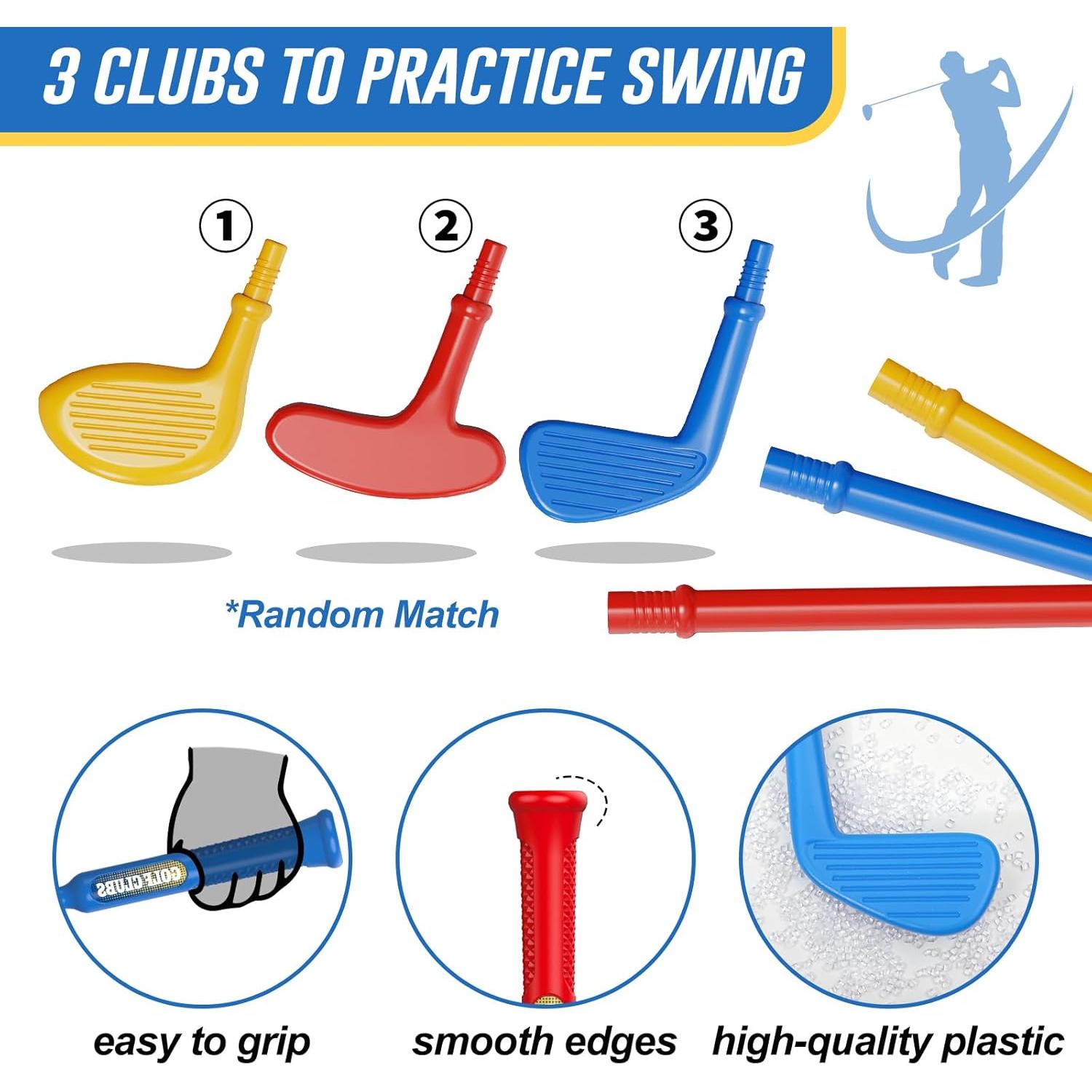 Conjunto de Golf para Niños Liberry con Alfombra de Putting