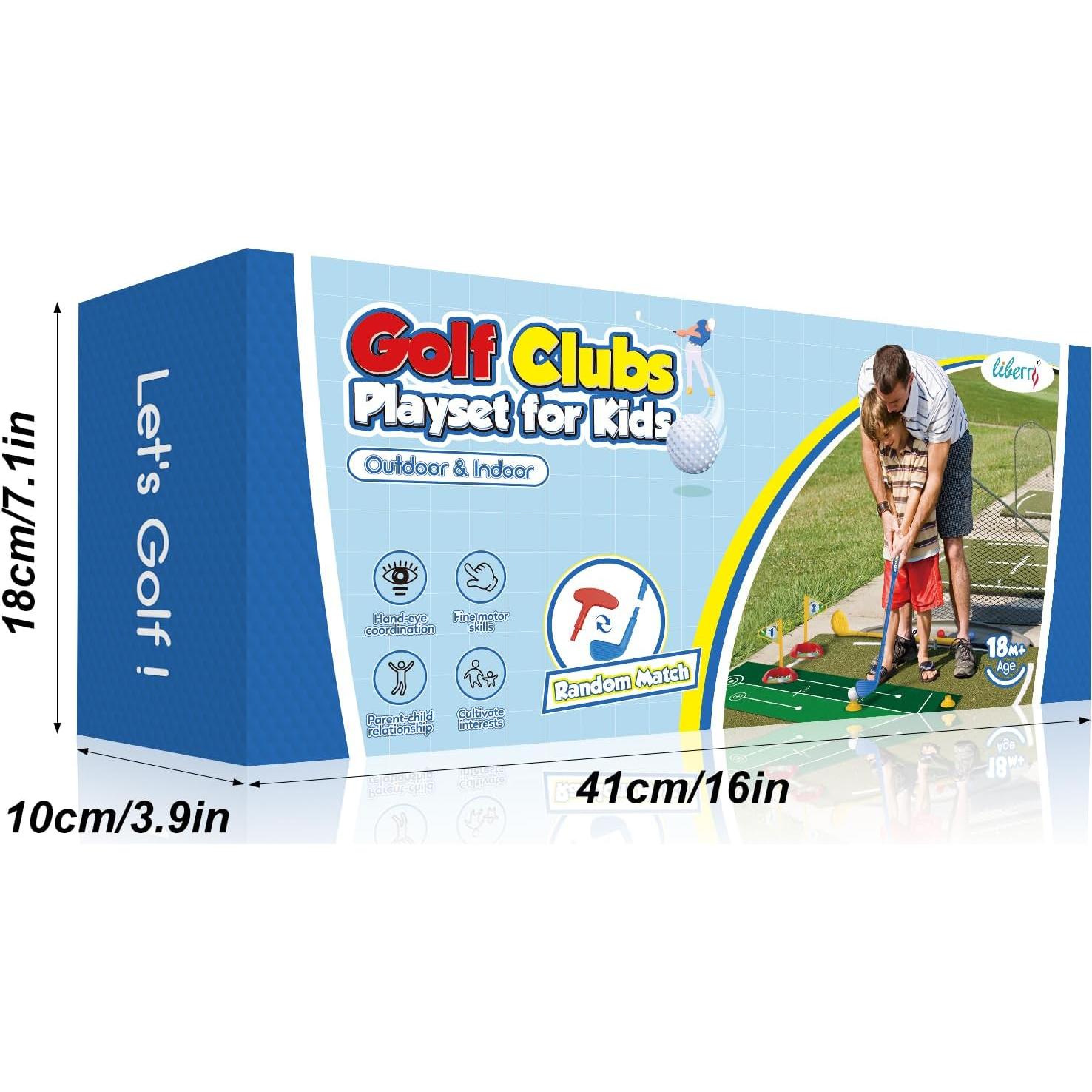 Conjunto de Golf para Niños Liberry con Alfombra de Putting