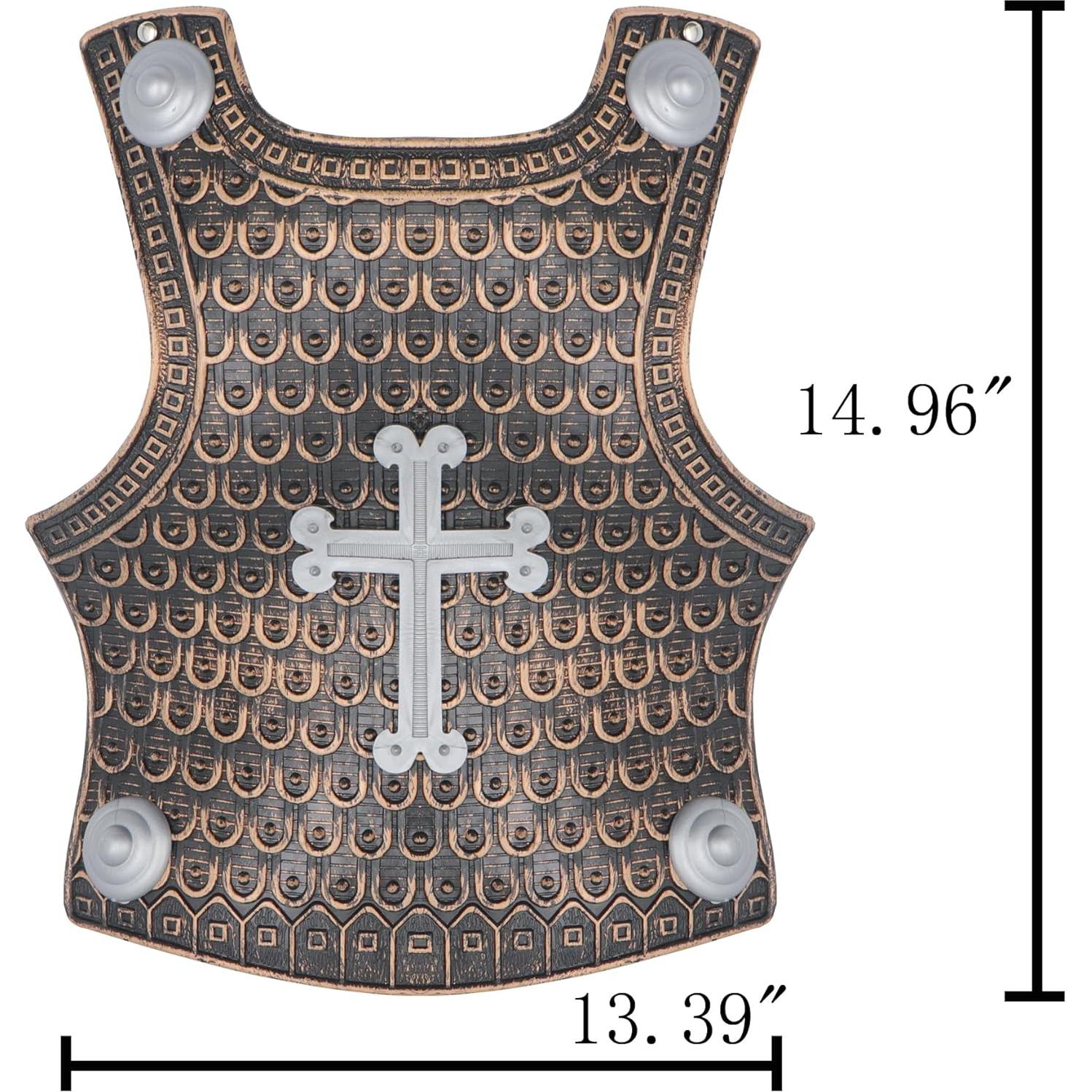 Conjunto de Armadura Medieval para Niños - 2 Paquetes