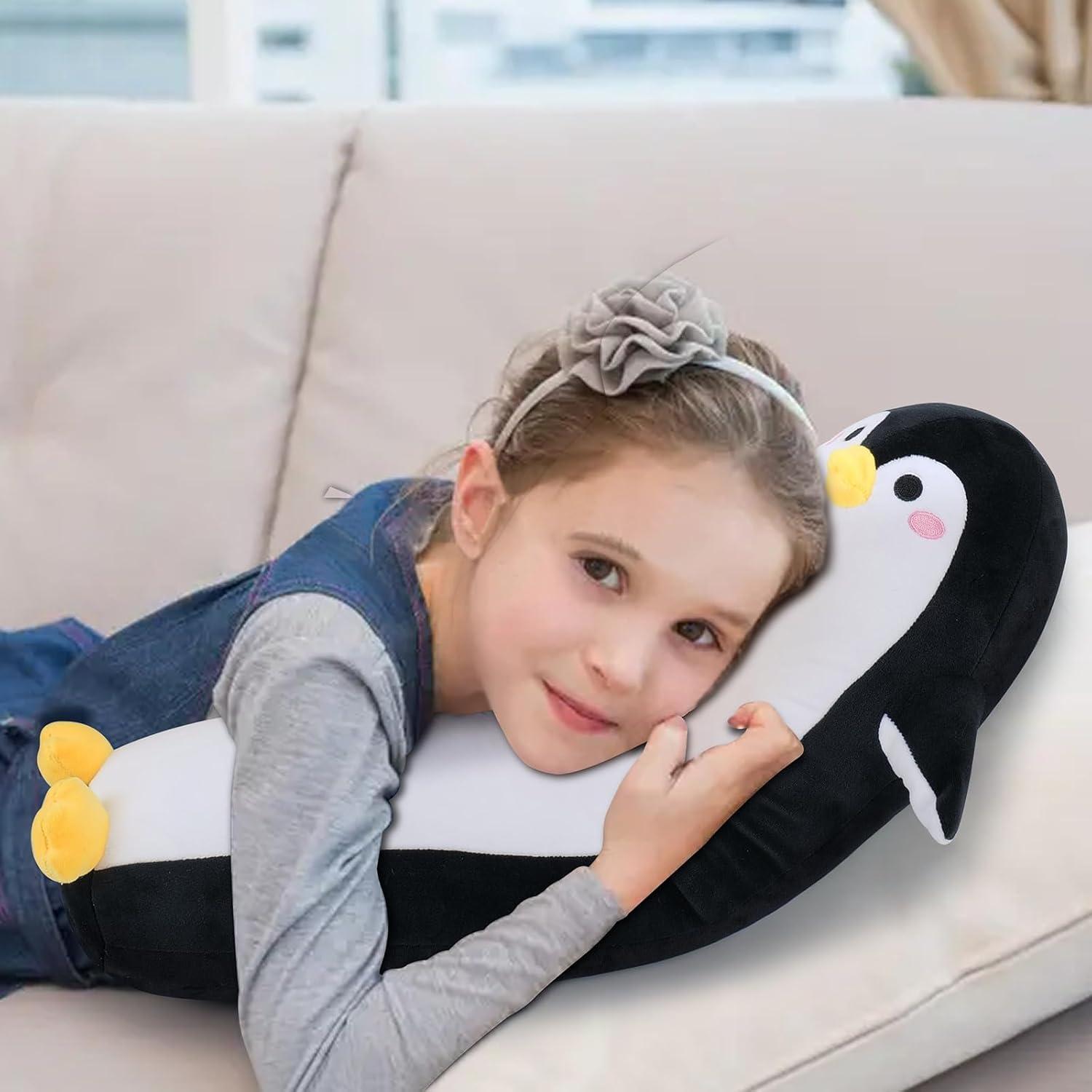 Almohada de Peluche Pingüino Largo 50.8 cm Sprinqdawin