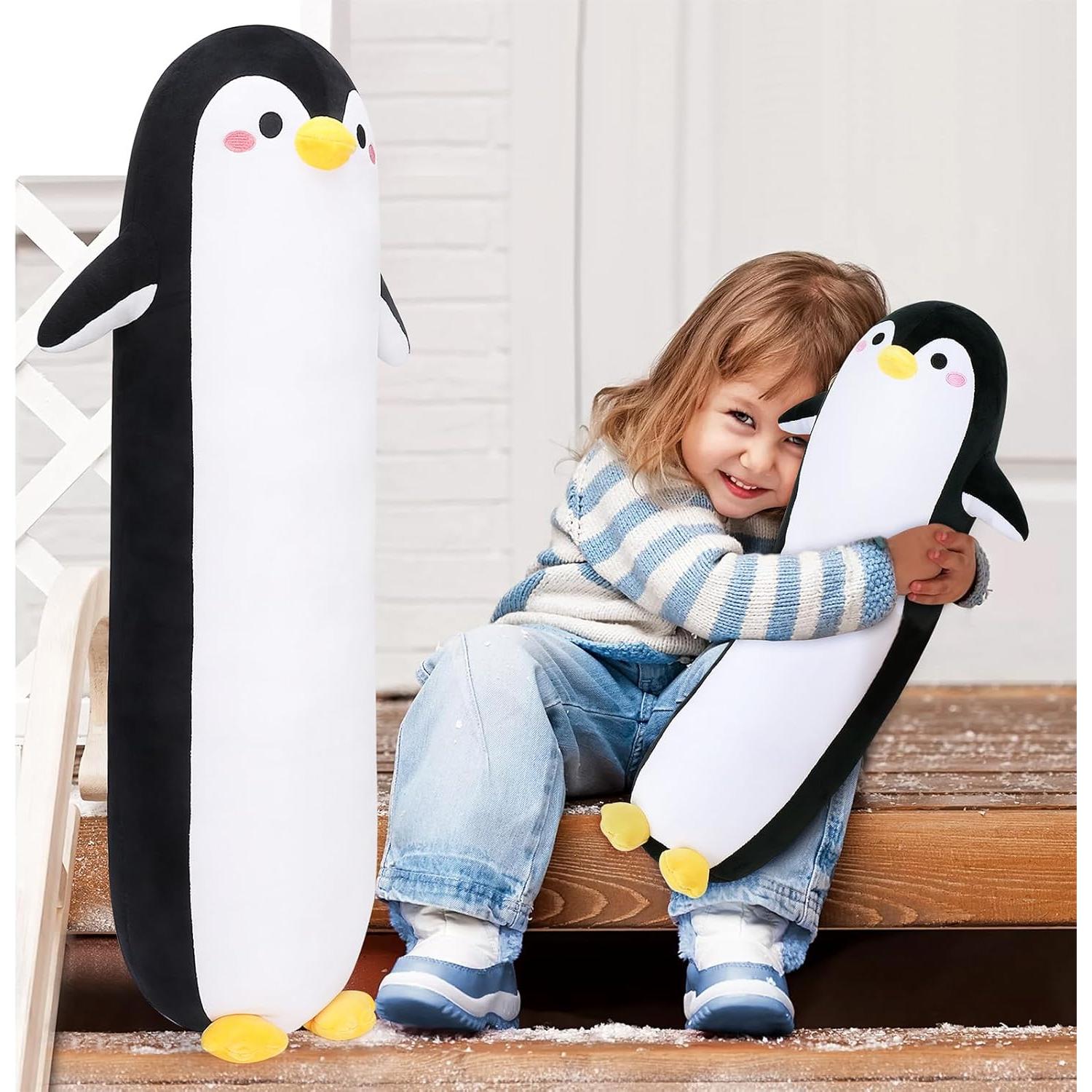 Almohada de Peluche Pingüino Largo 50.8 cm Sprinqdawin