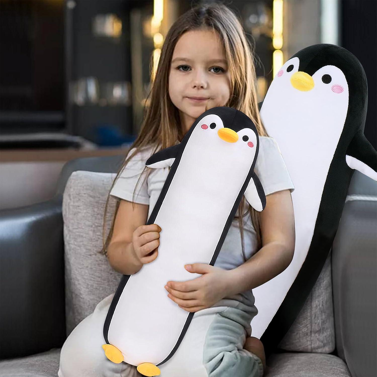 Almohada de Peluche Pingüino Largo 50.8 cm Sprinqdawin