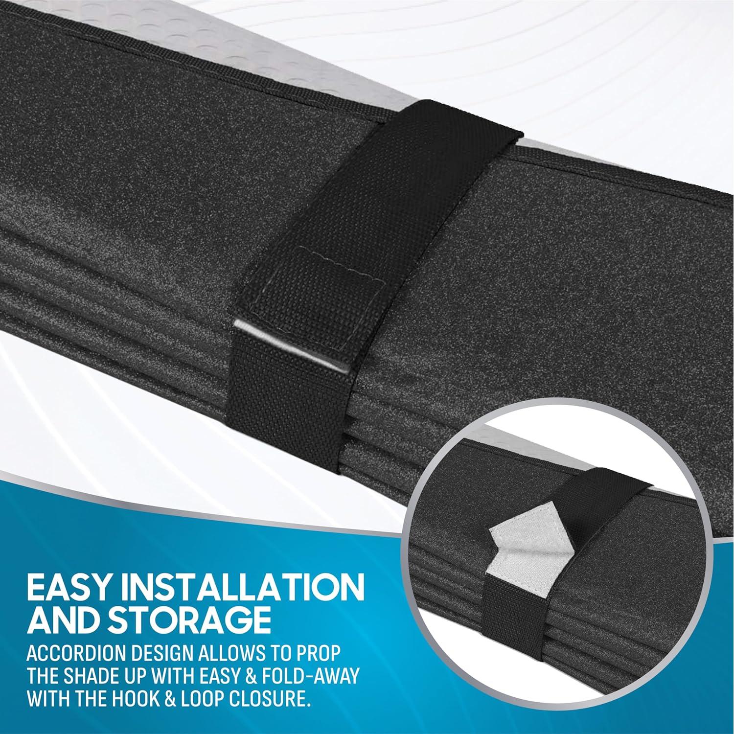 Sombra de Parabrisas Plegable BDK AS-2511 - 147x69 cm UV