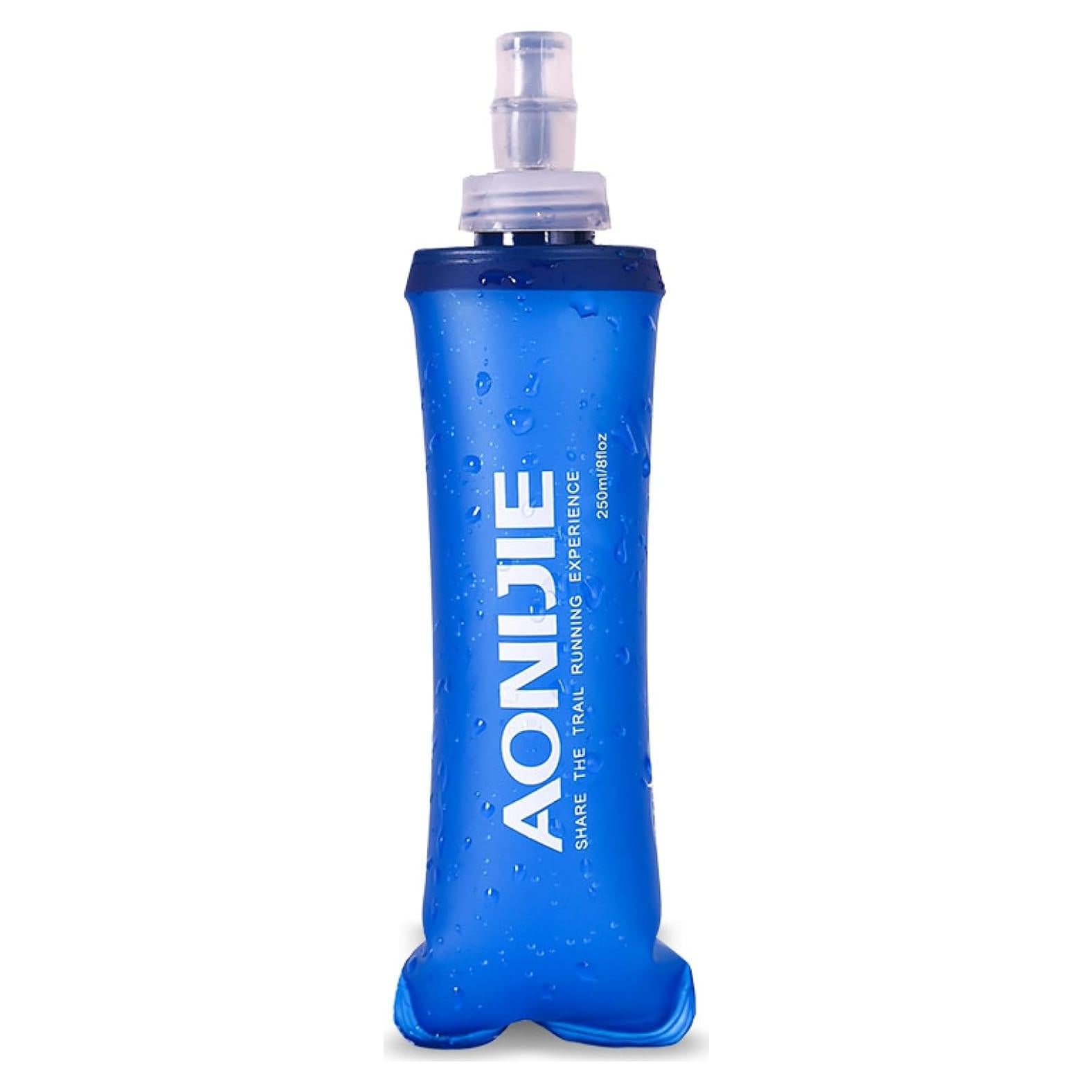 Botella de Agua Plegable TRIWONDER 250ml Sin BPA para Correr