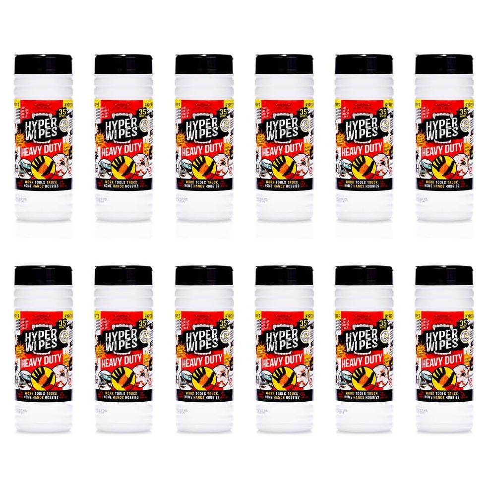 Toallitas de Limpieza Hiper KYNC, Paquete de 12 Toallitas 20x30cm
