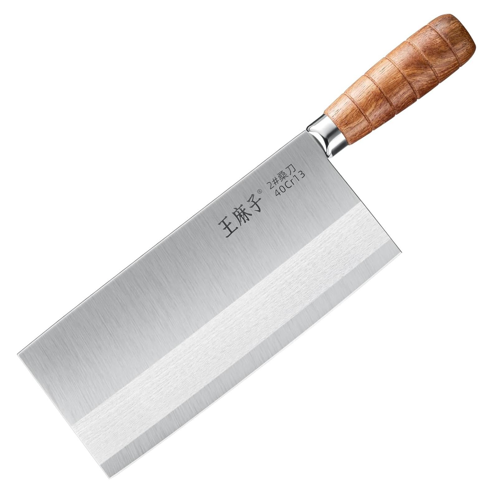 Cuchillo de Chef WANGMAZI 20.32cm Acero Inoxidable Plata