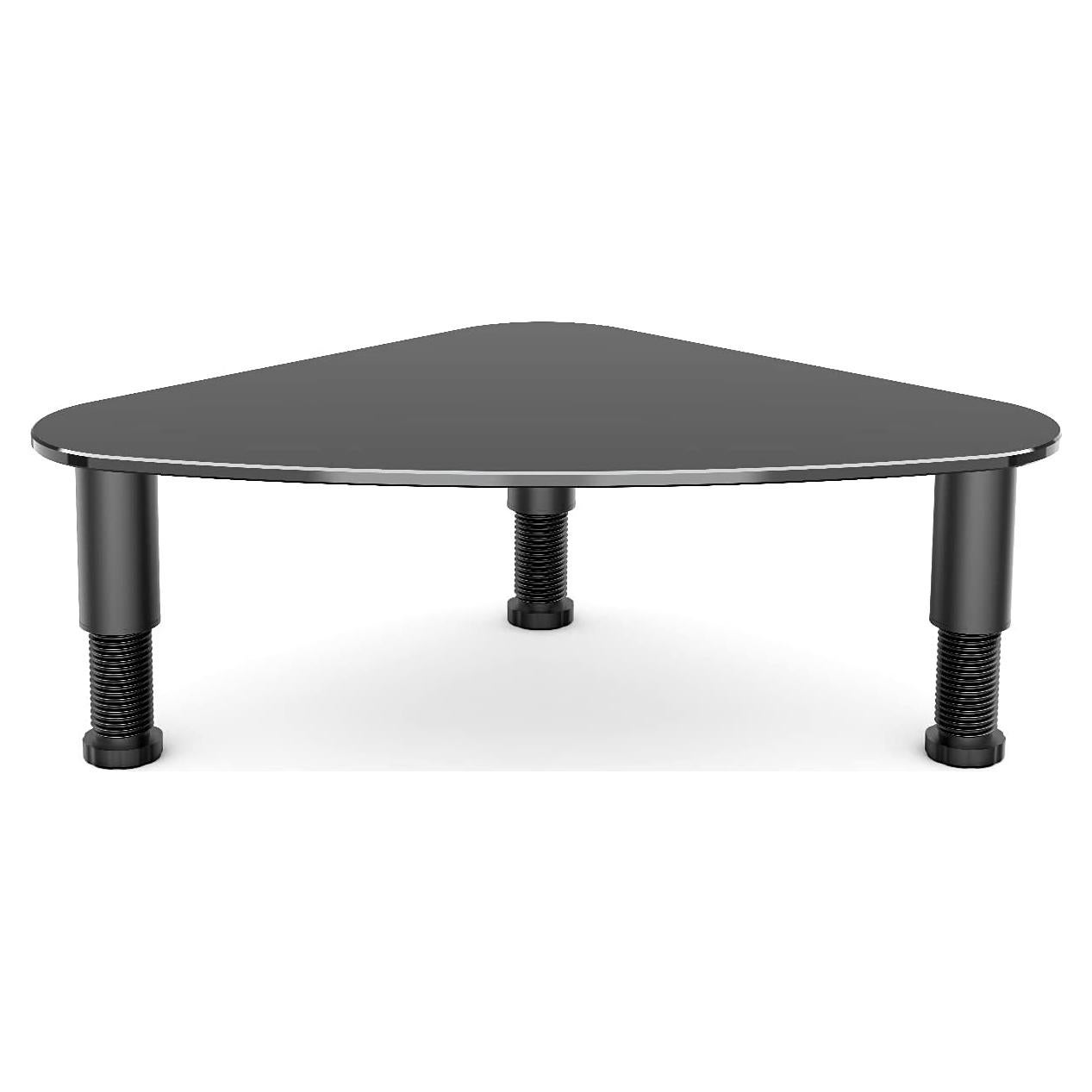 Soporte para Monitor Hemudu de Vidrio Templado Negro HD01B-003