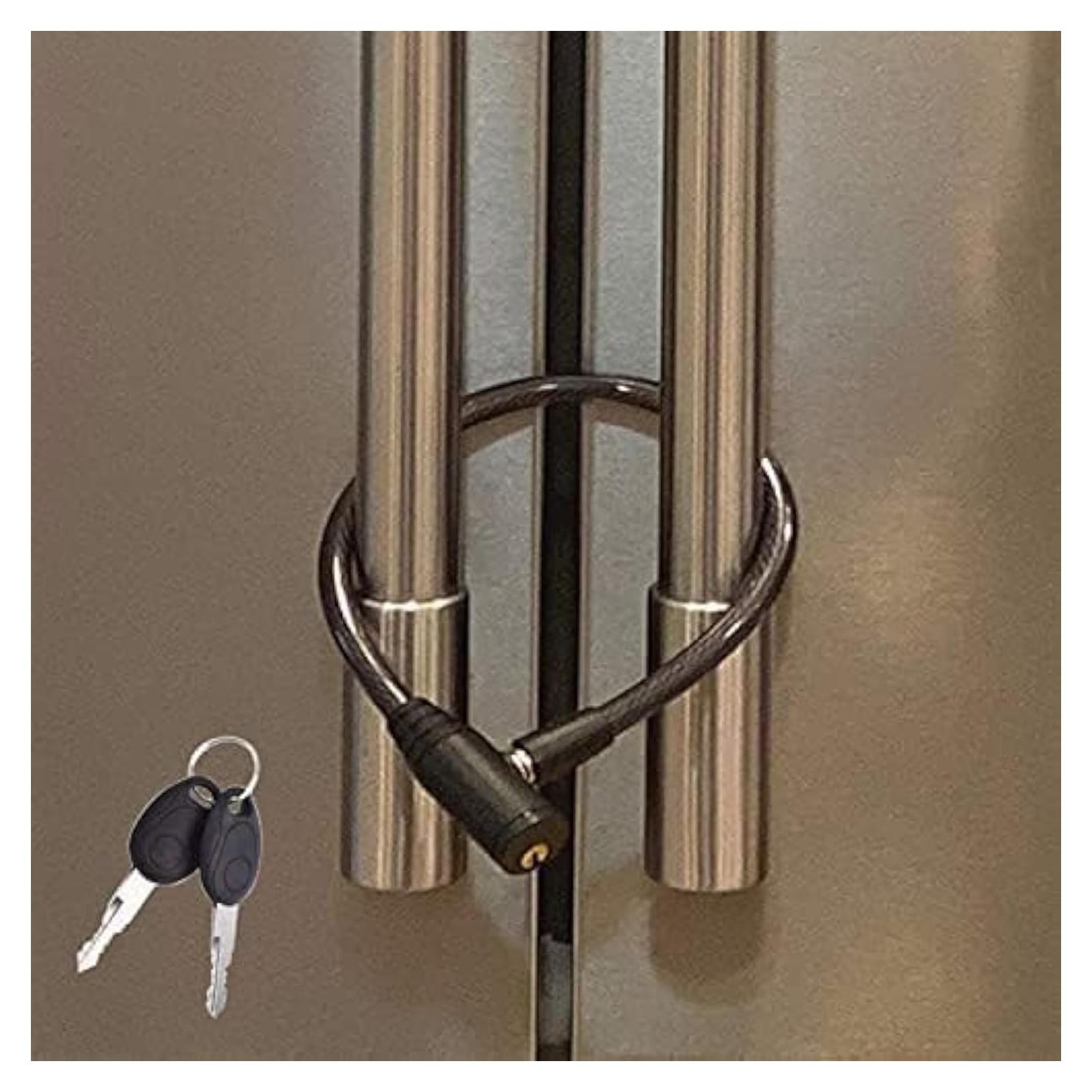 Candado de Refrigerador Urban August - Seguridad para Niños, Negro