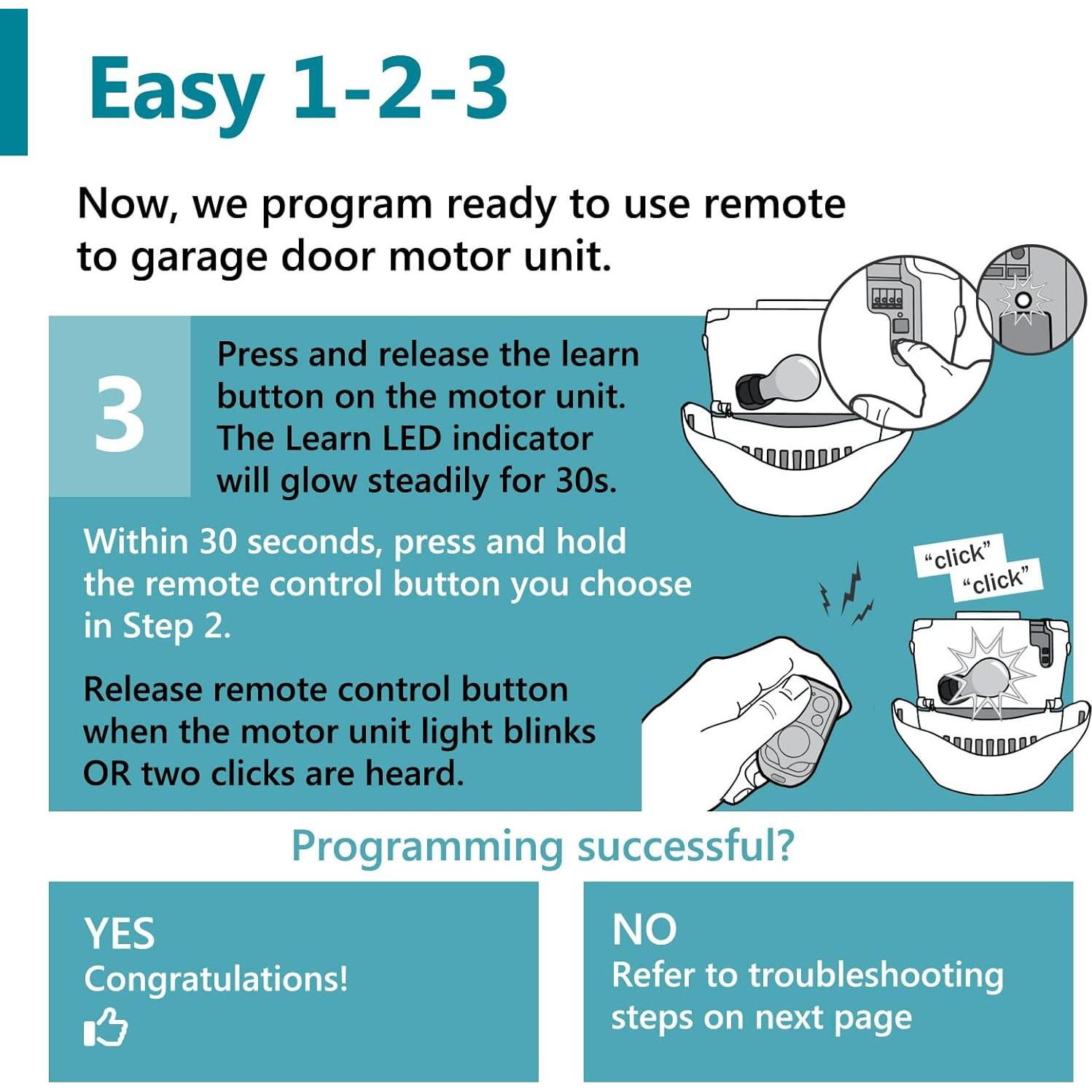 Control Remoto LiftMaster 890MAX para Puerta de Garaje