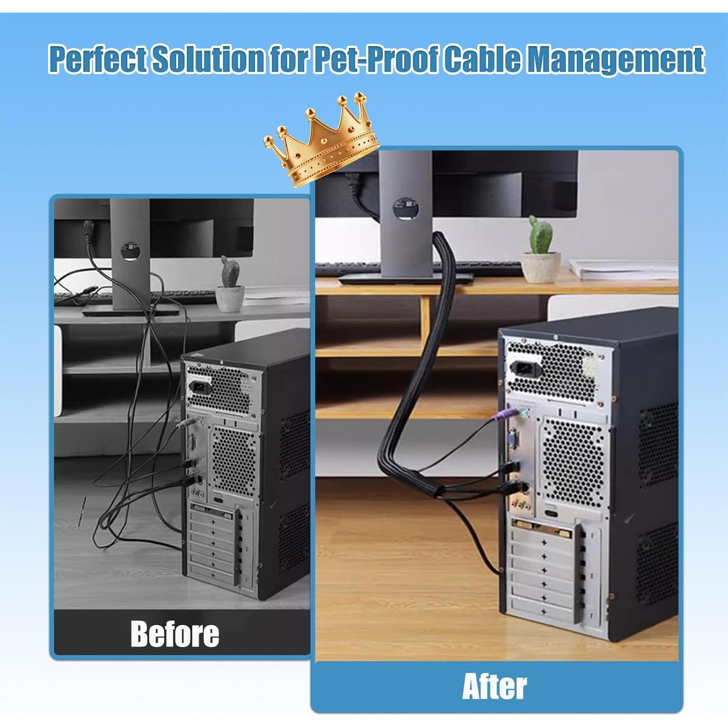 Protector de Cables para Mascotas Wengus 2.54 cm x 3 m