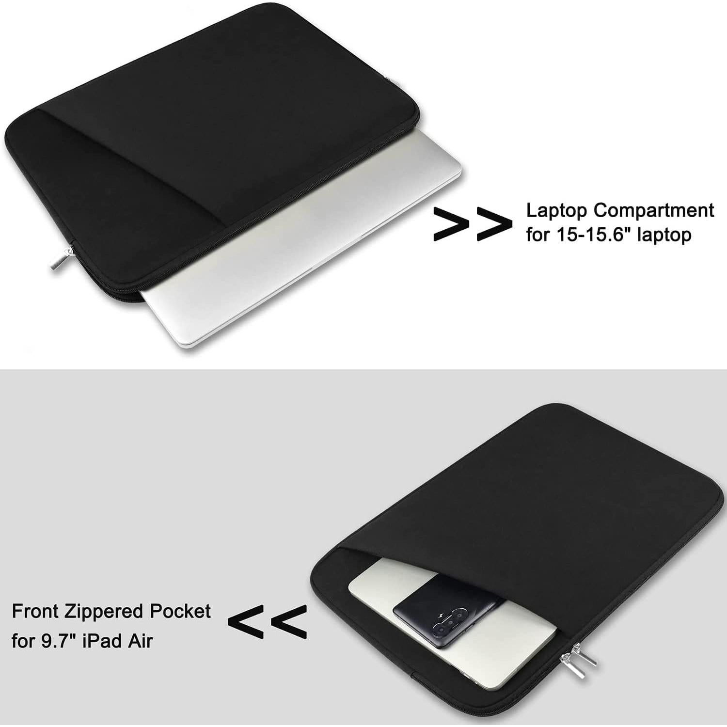 Funda para Laptop Askuko 13-14" Negra, Protección Acolchada