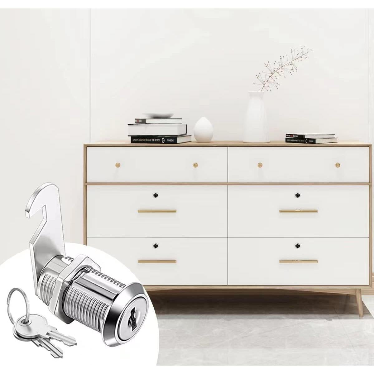 Cerraduras de Cámara Sartatue 30mm con Llave Igualada - 2 Pcs