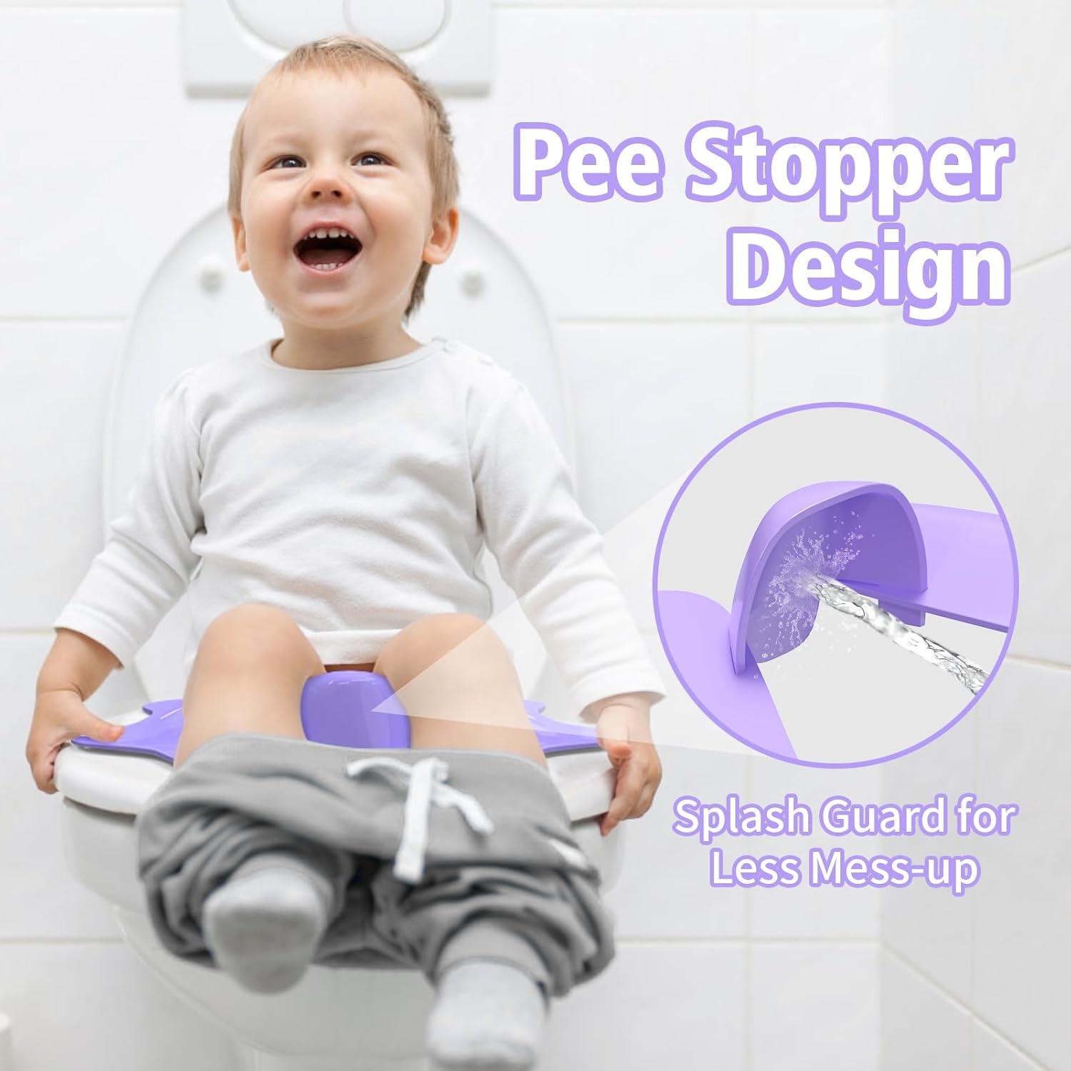 Asiento de Inodoro Plegable SKYROKU para Niños 2-6 Años