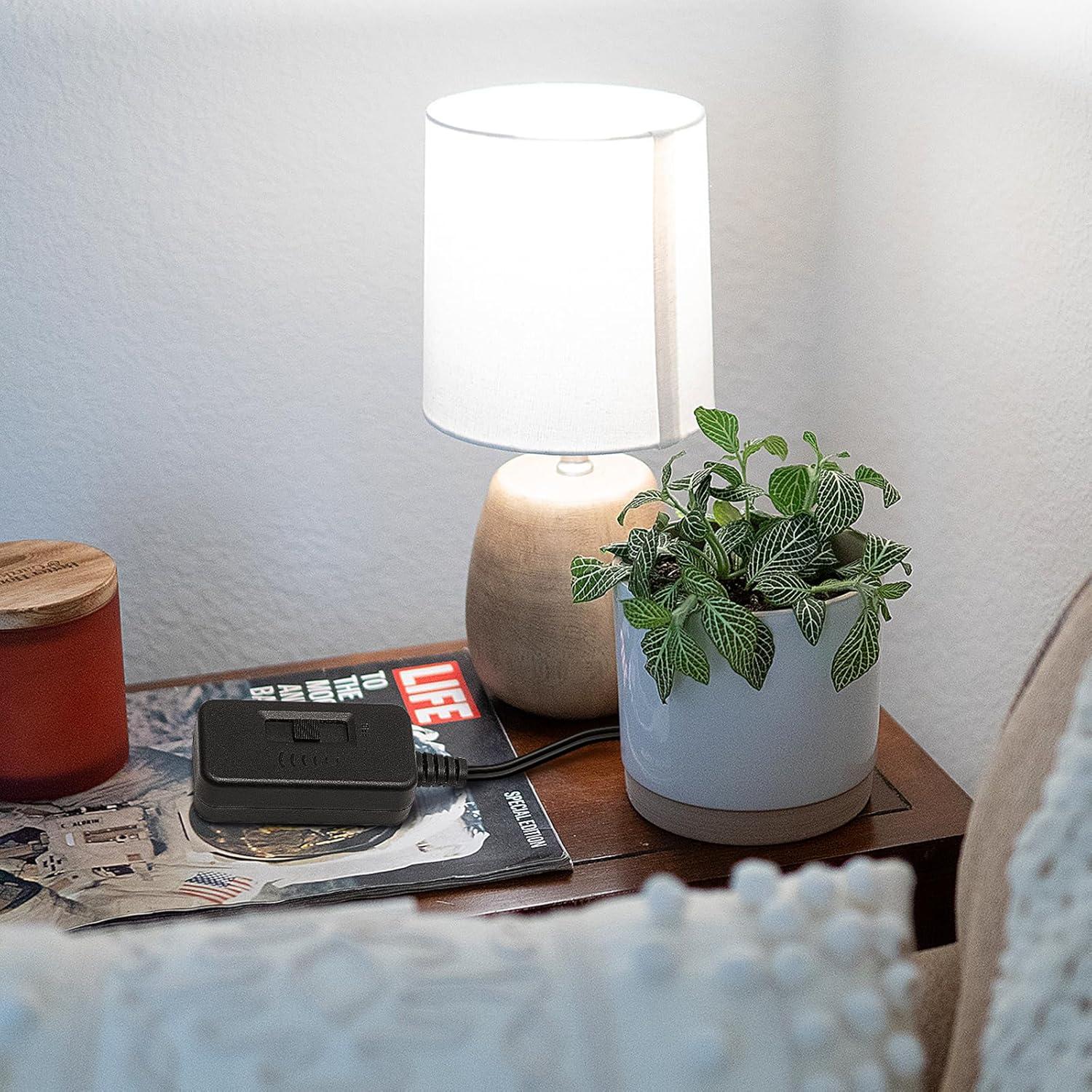 Regulador de Luz DiCUNO 100W LED/CFL 300W Incandescente Negro