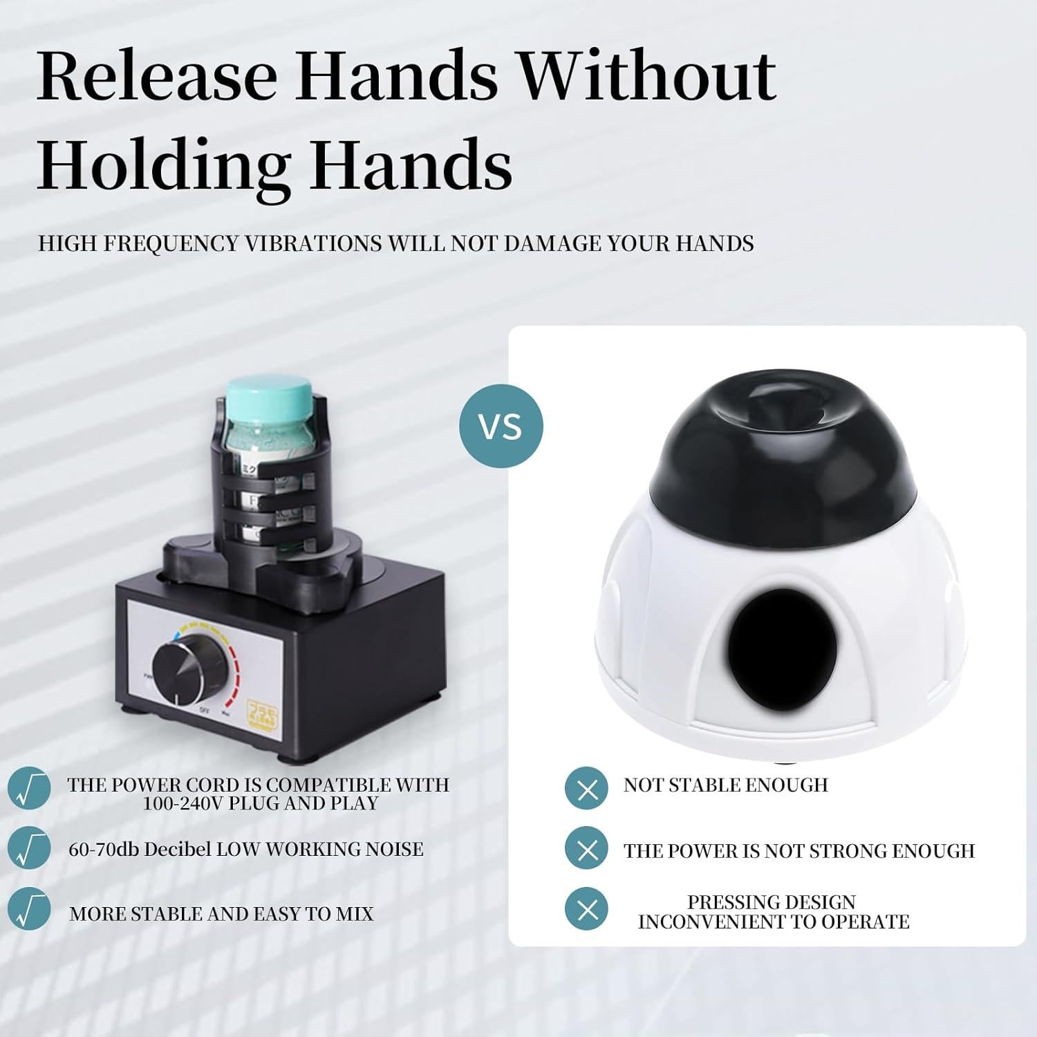 Mezclador Vortex LABHOUSE 2400RPM para Pinturas 100ml