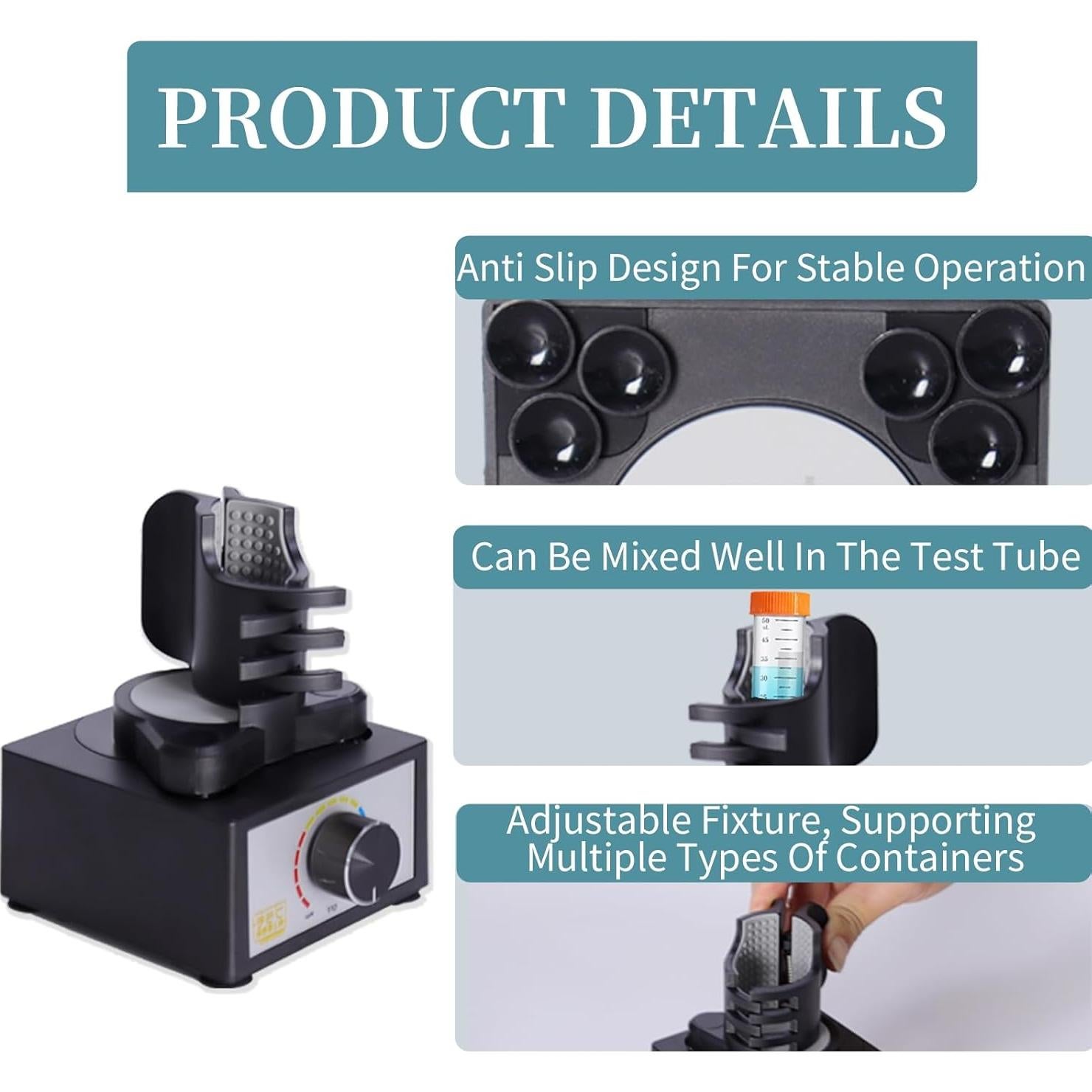 Mezclador Vortex LABHOUSE 2400RPM para Pinturas 100ml