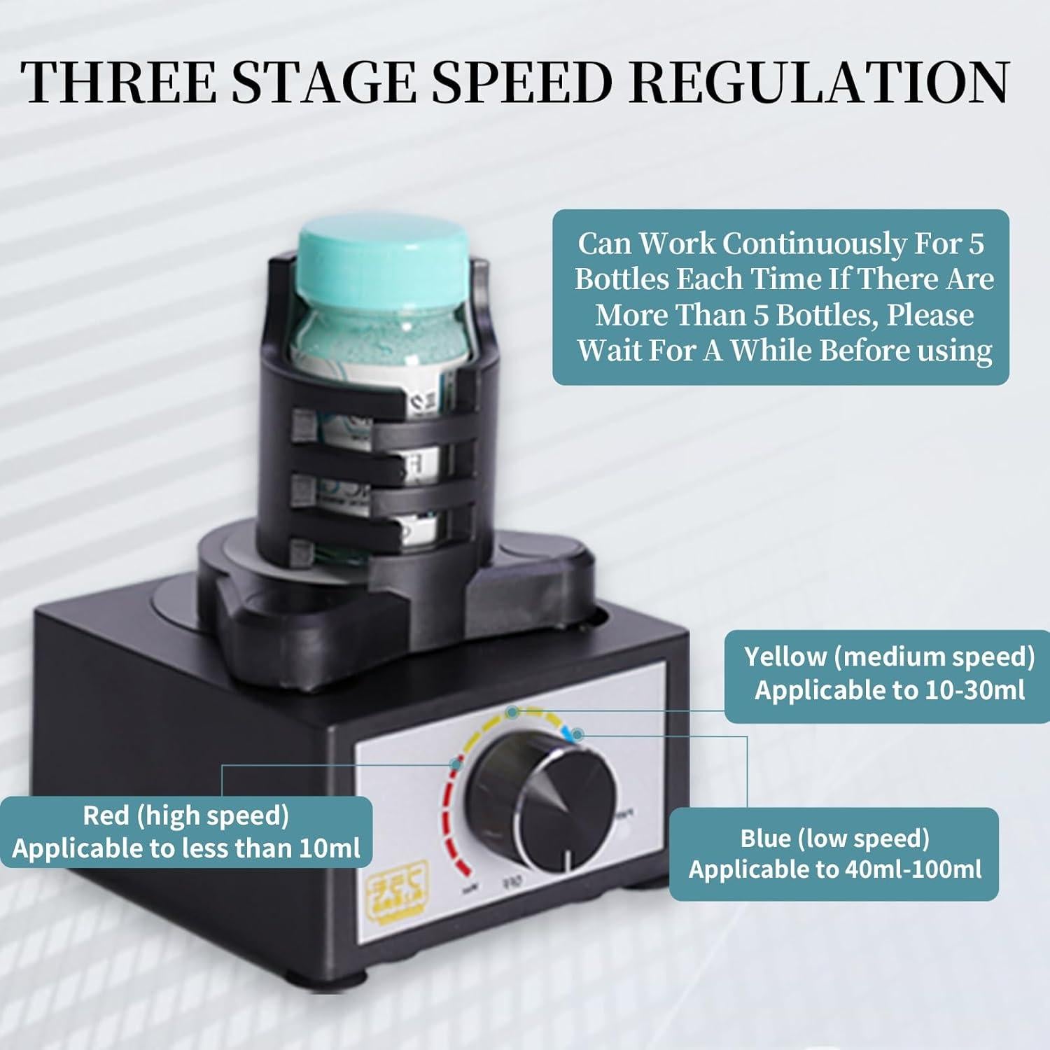 Mezclador Vortex LABHOUSE 2400RPM para Pinturas 100ml