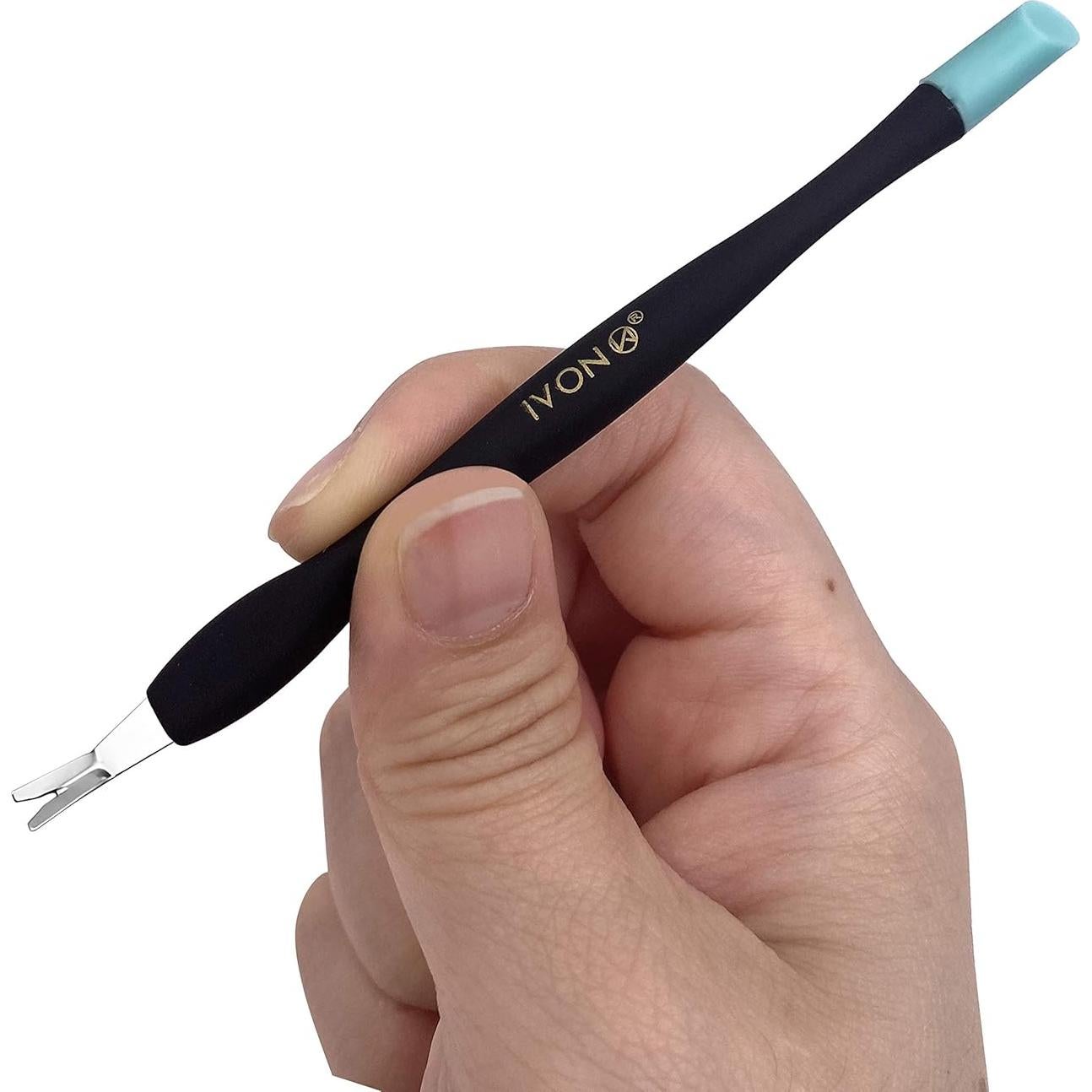 Empujador de Cutículas IVON 3 Pack Punta Goma Suave
